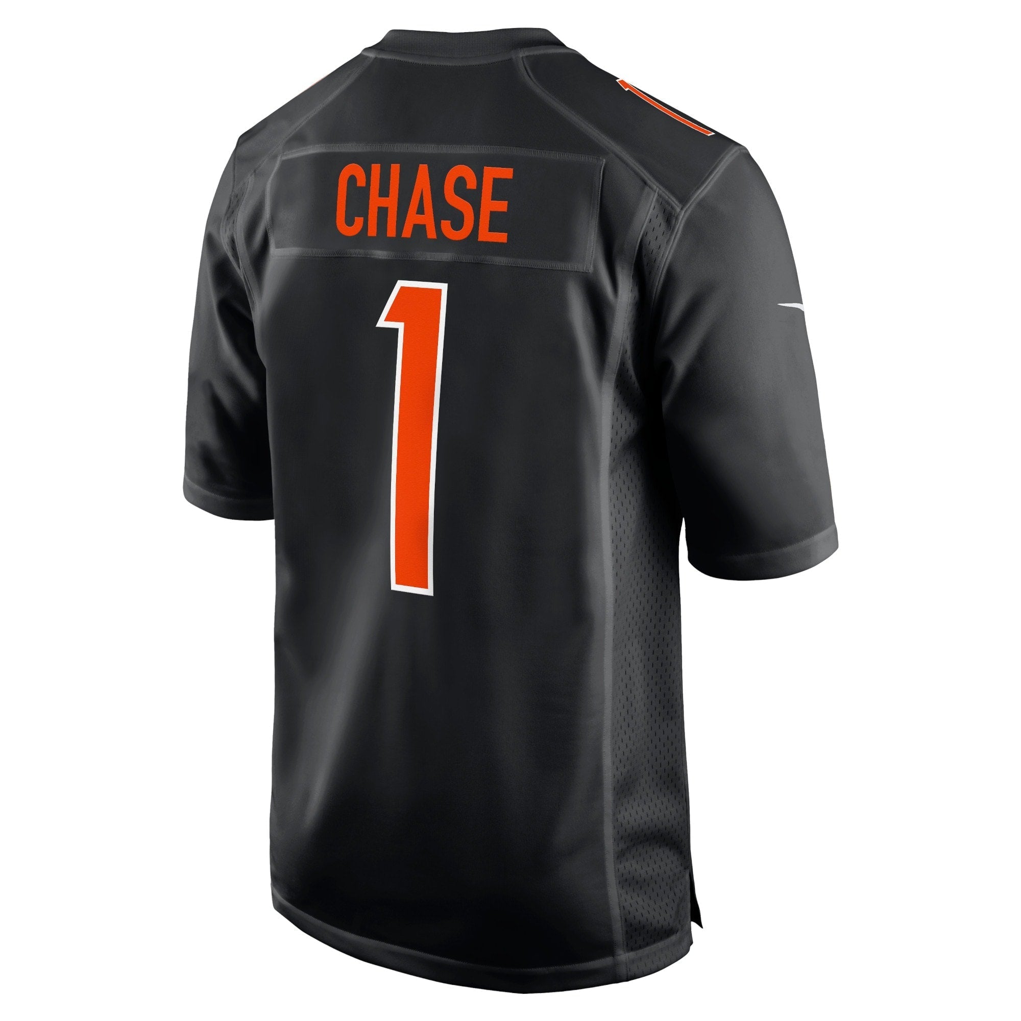 Men's Nike Ja'Marr Chase Black Cincinnati Bengals Super Bowl LVI Bound Game Fashion Jersey