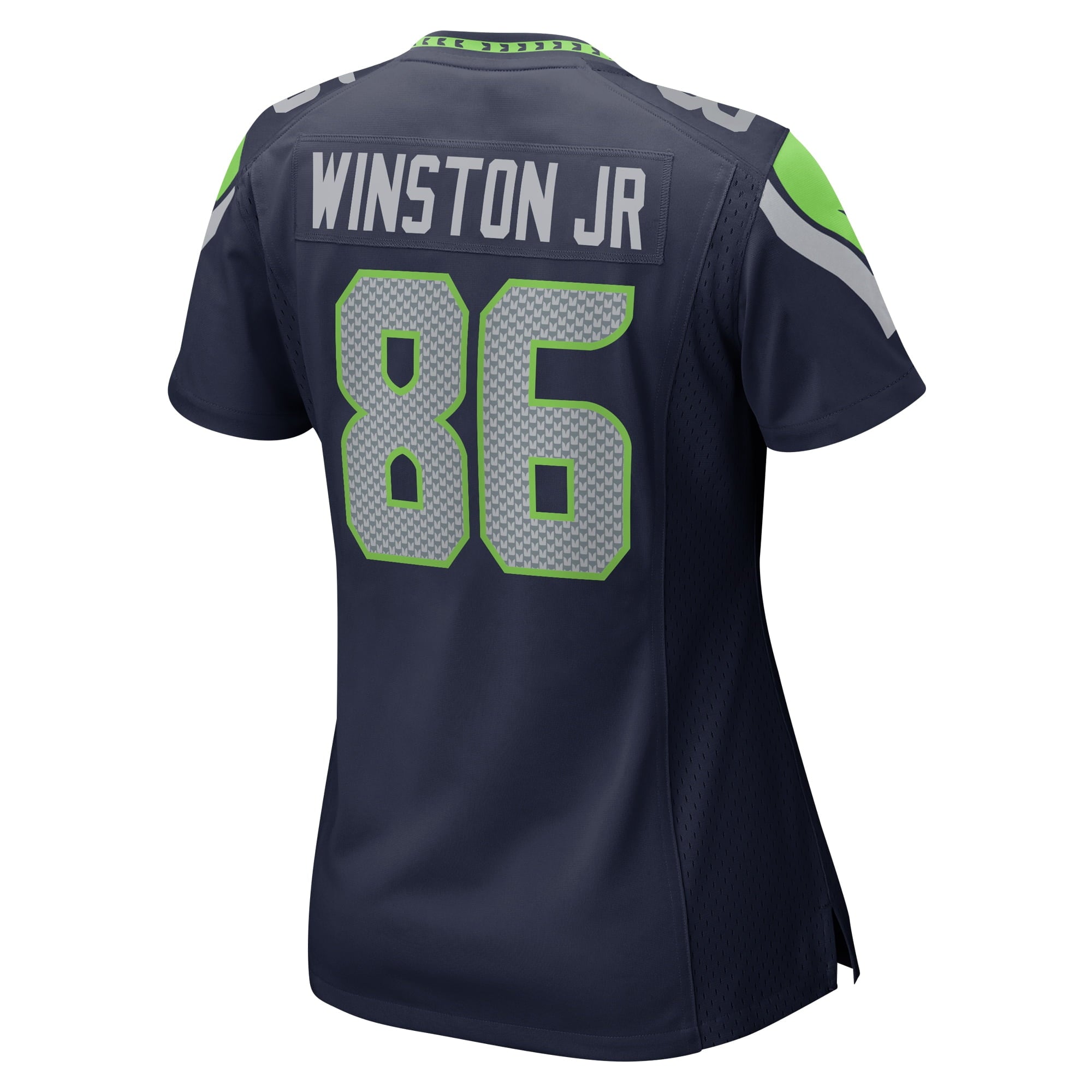 Women's Nike Easop Winston Jr. College Navy Seattle Seahawks Home Game Player Jersey