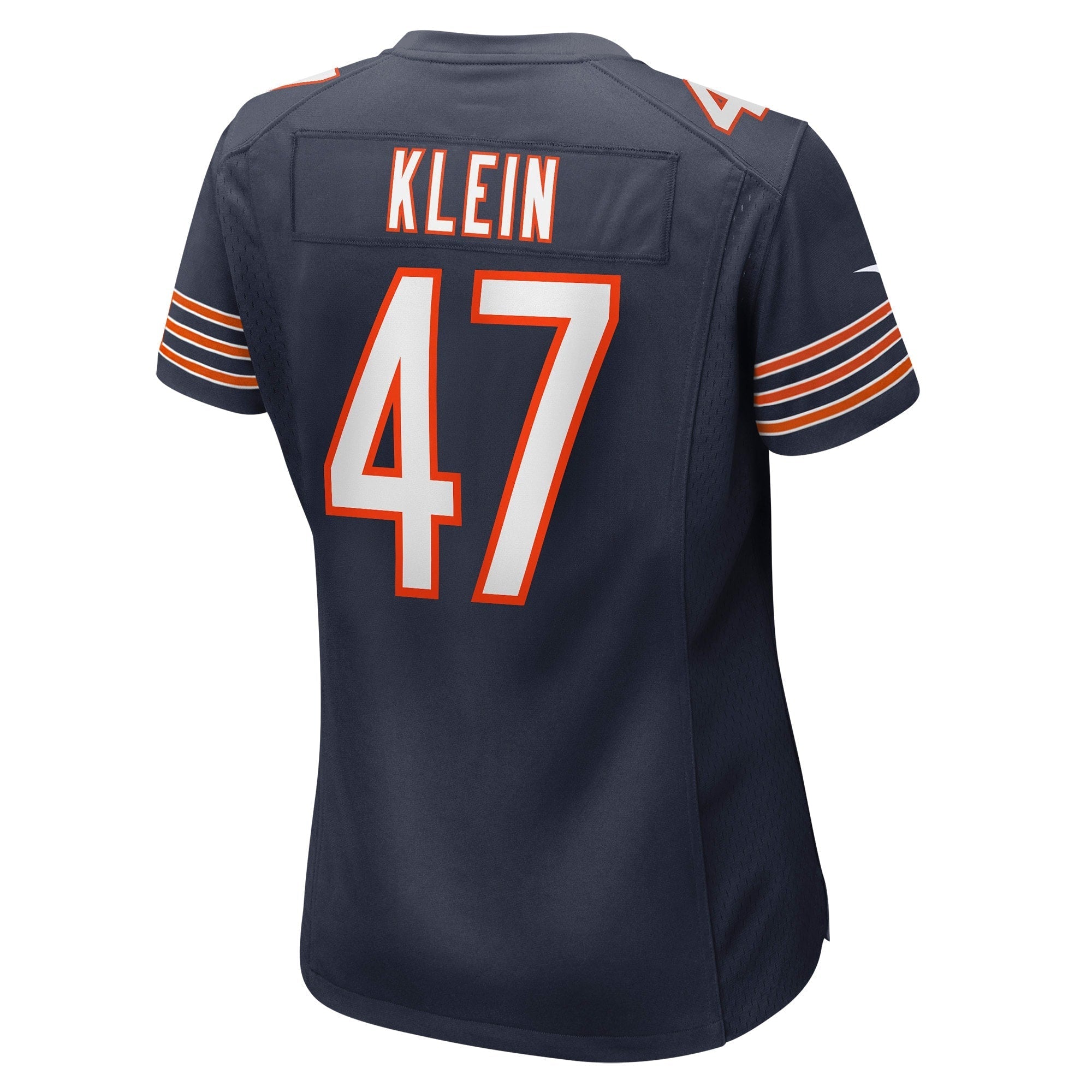 Women's Nike A.J. Klein Navy Chicago Bears Game Player Jersey