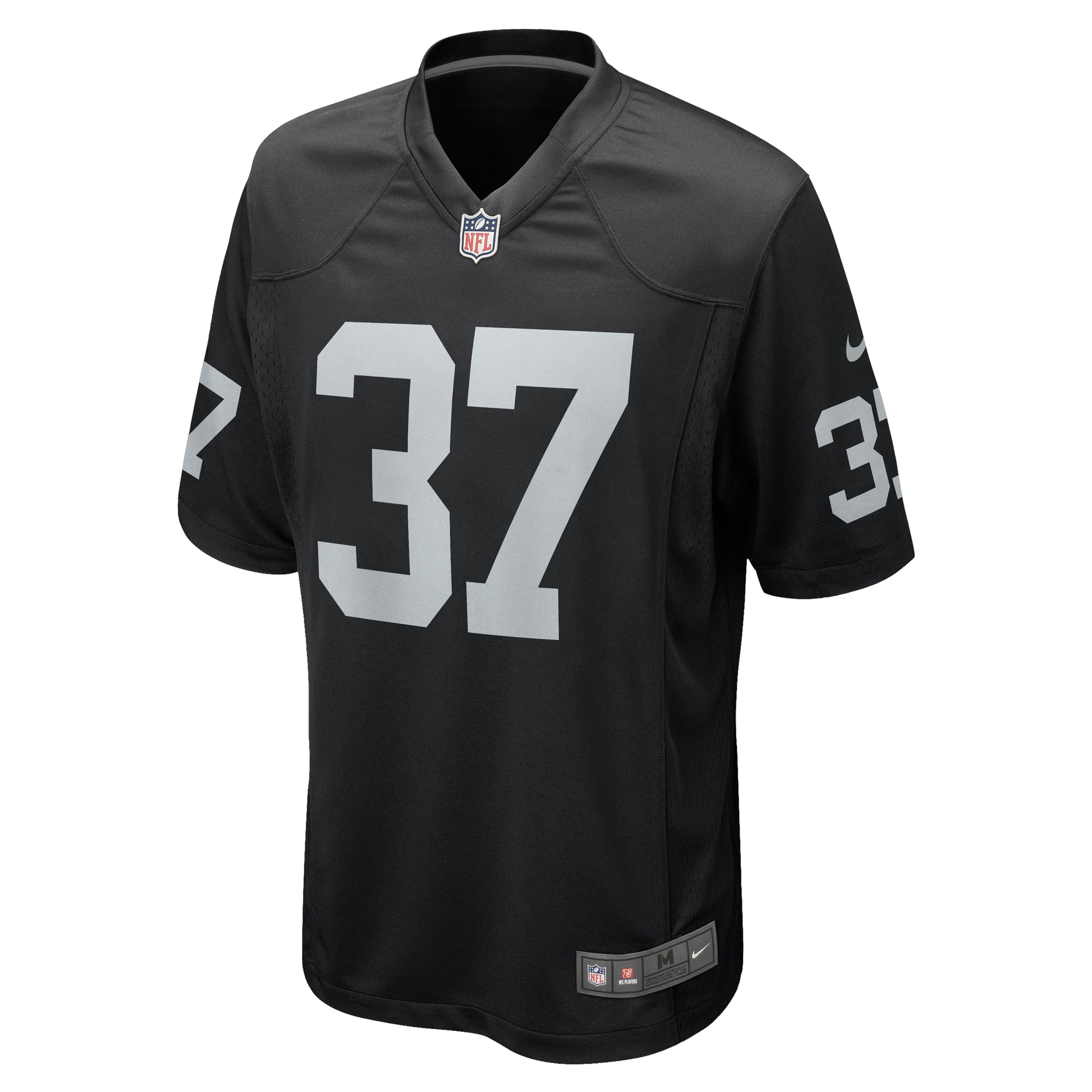 Tyler Hall Las Vegas Raiders Nike Team Game Jersey -  Black