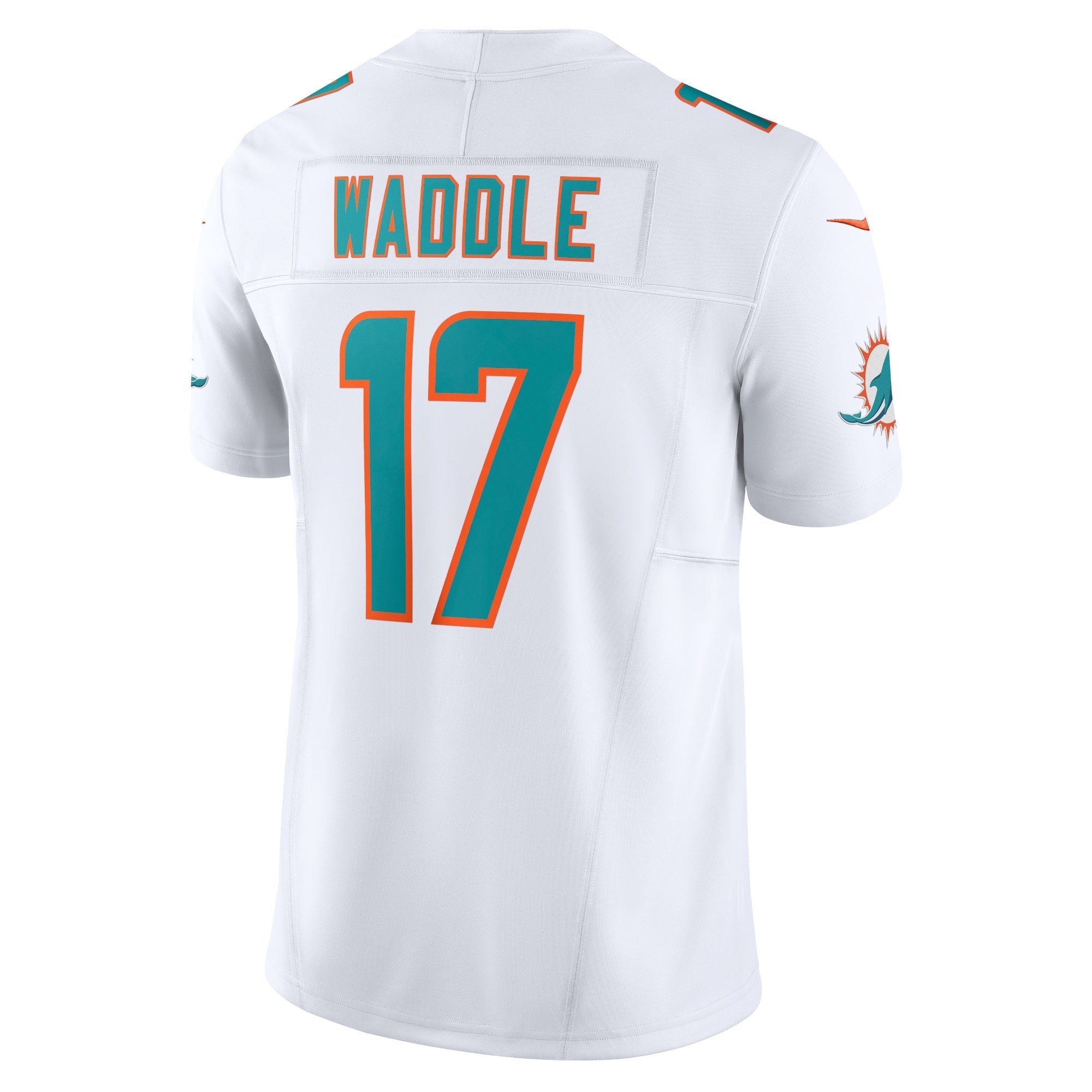 Men's Nike Jaylen Waddle White Miami Dolphins Vapor F.U.S.E. Limited Jersey