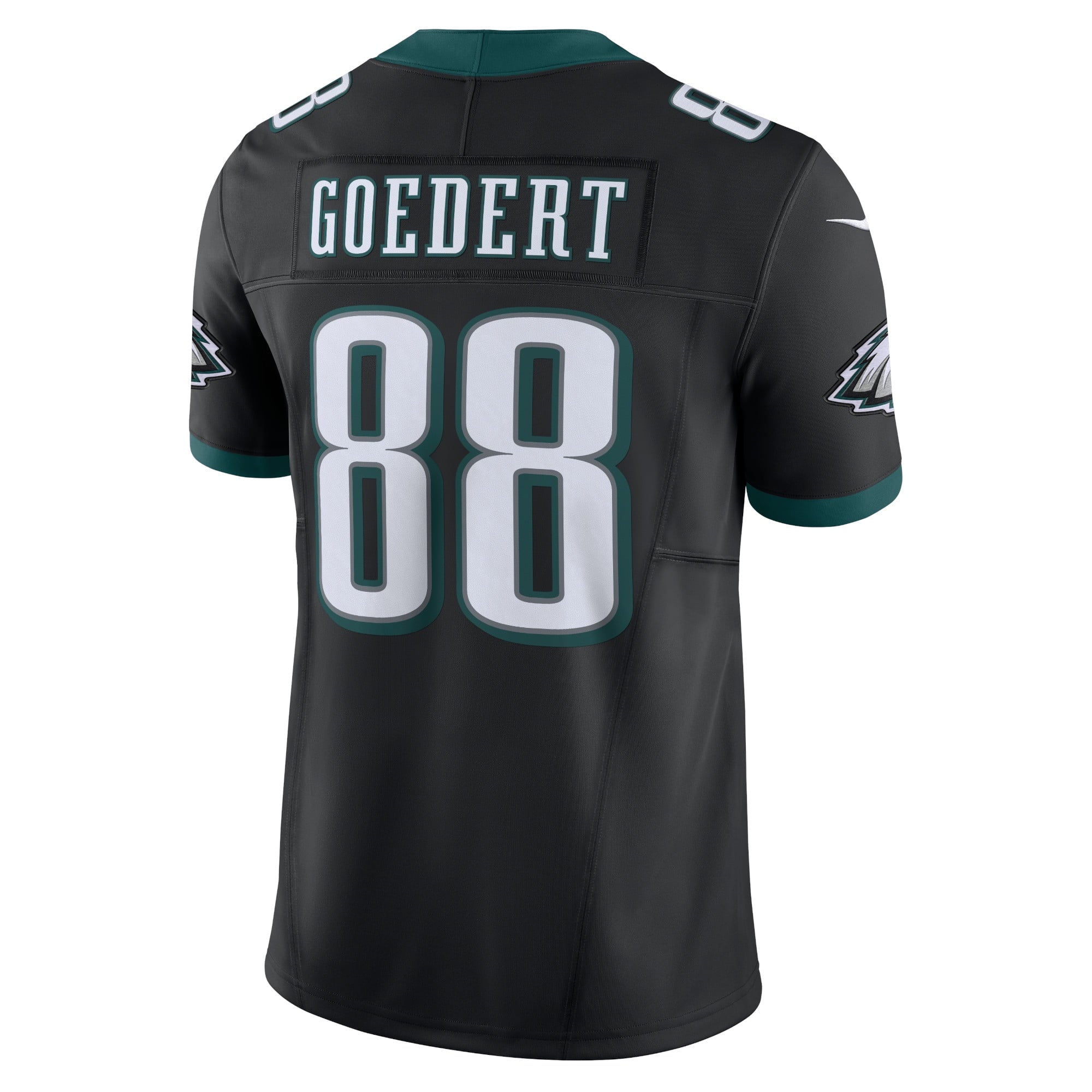 Men's Nike Dallas Goedert Black Philadelphia Eagles Vapor F.U.S.E. Limited Jersey