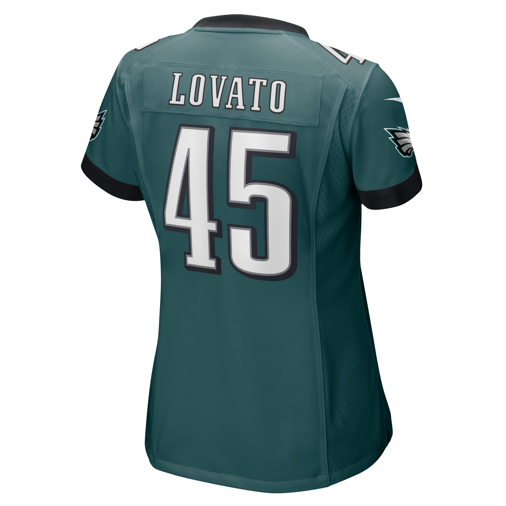 Women's Nike Rick Lovato Midnight Green Philadelphia Eagles Game Jersey