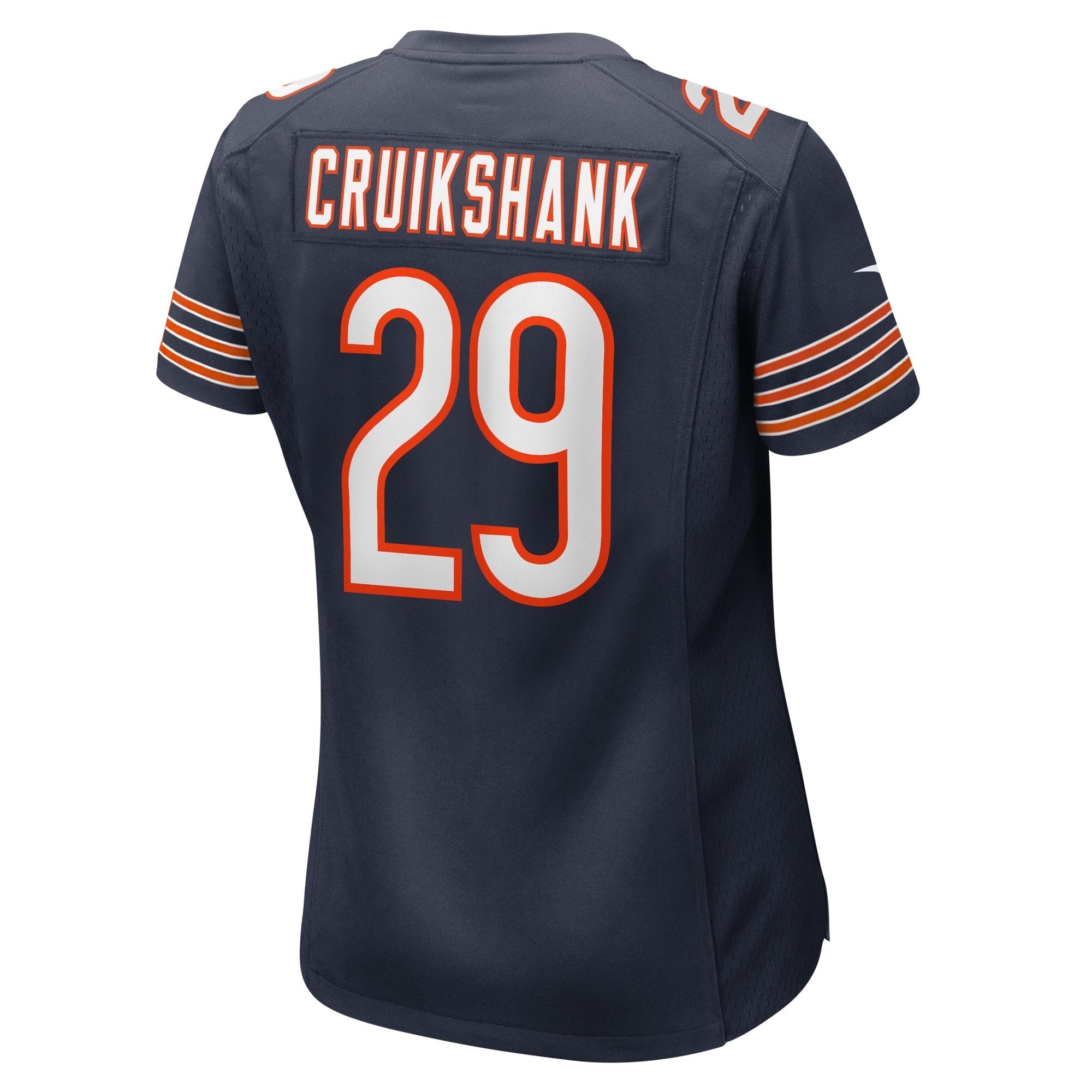 Women's Nike Dane Cruikshank Navy Chicago Bears Game Player Jersey