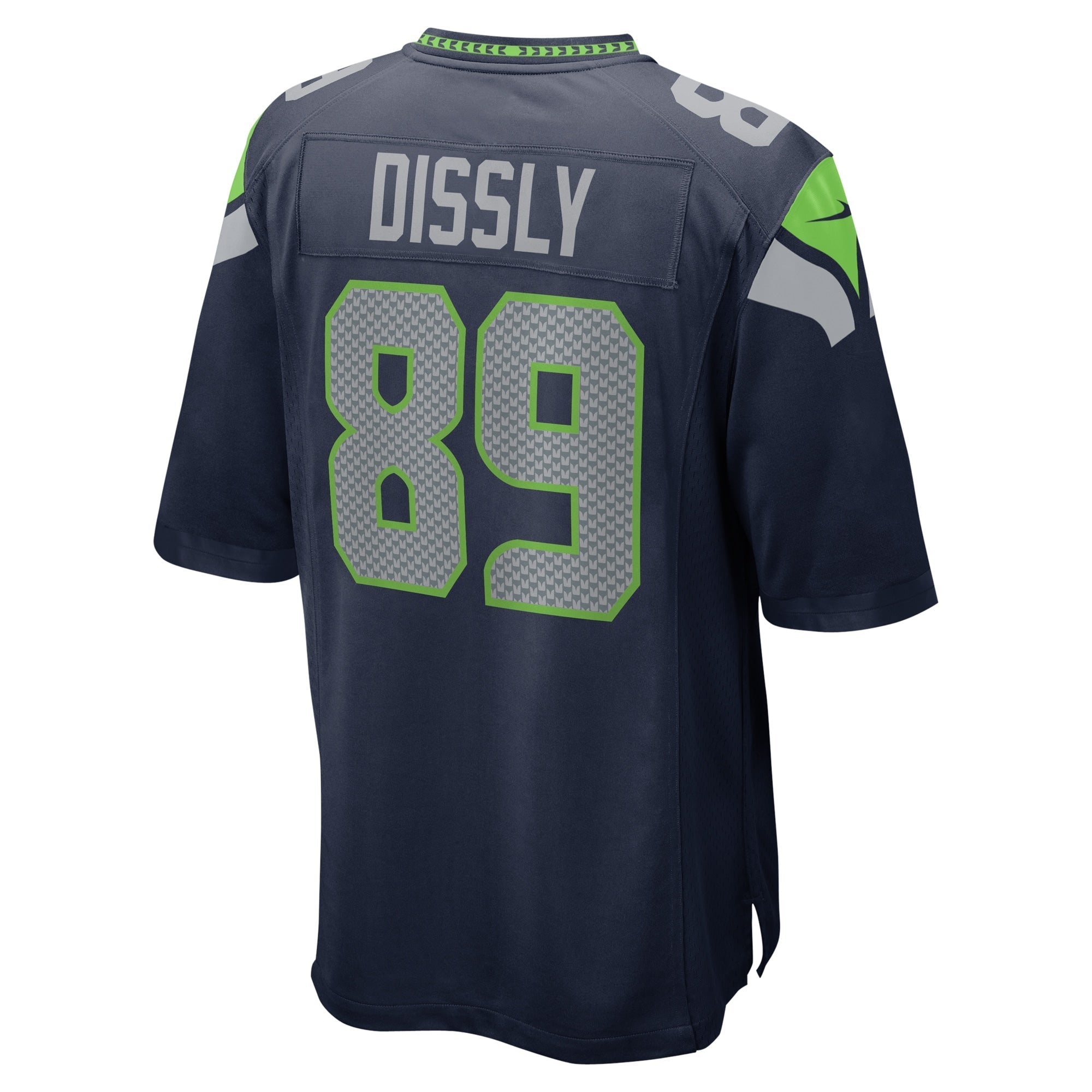 Men's Nike Will Dissly College Navy Seattle Seahawks Game Jersey