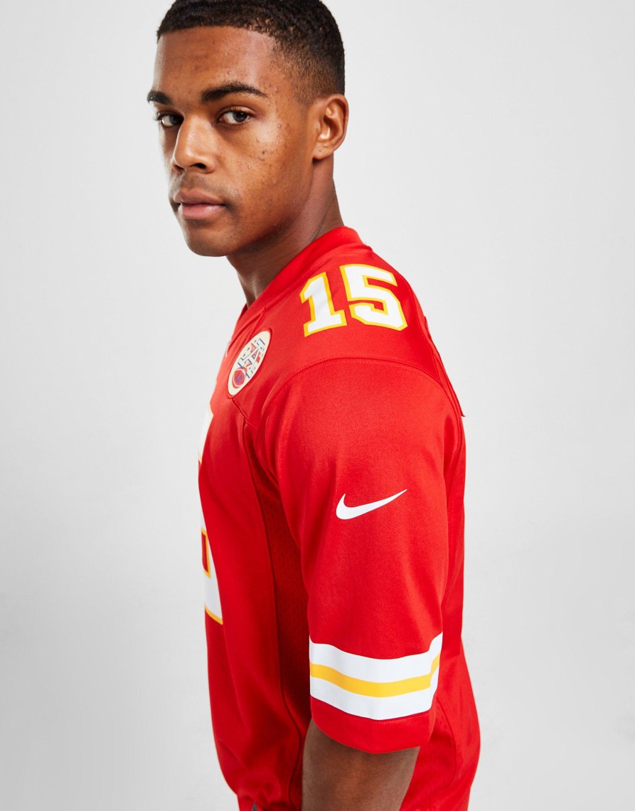 Sale Nike NFL Kansas City Chiefs Mahomes #15 Jersey Rød S