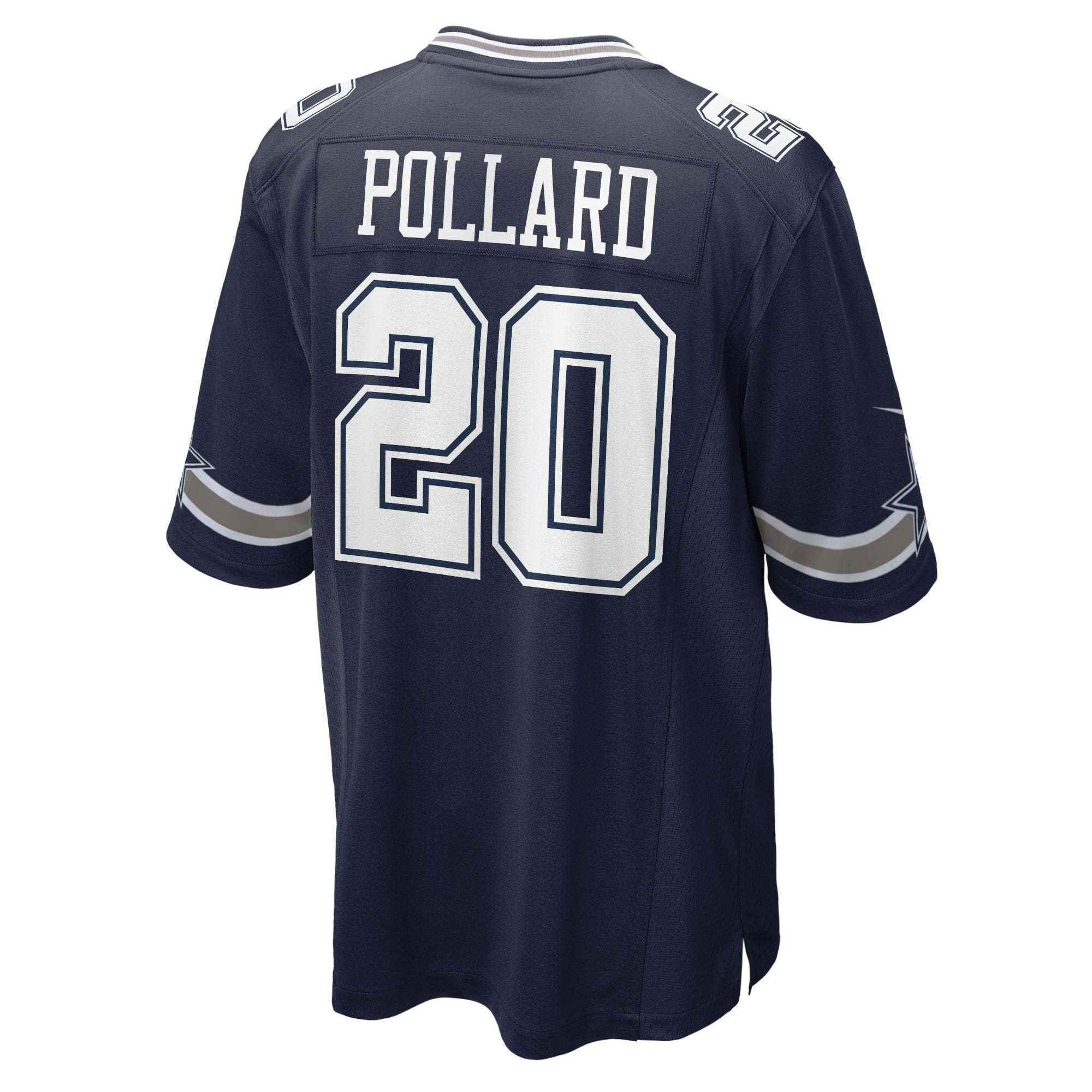 Men's Nike Tony Pollard Navy Dallas Cowboys Game Player Jersey