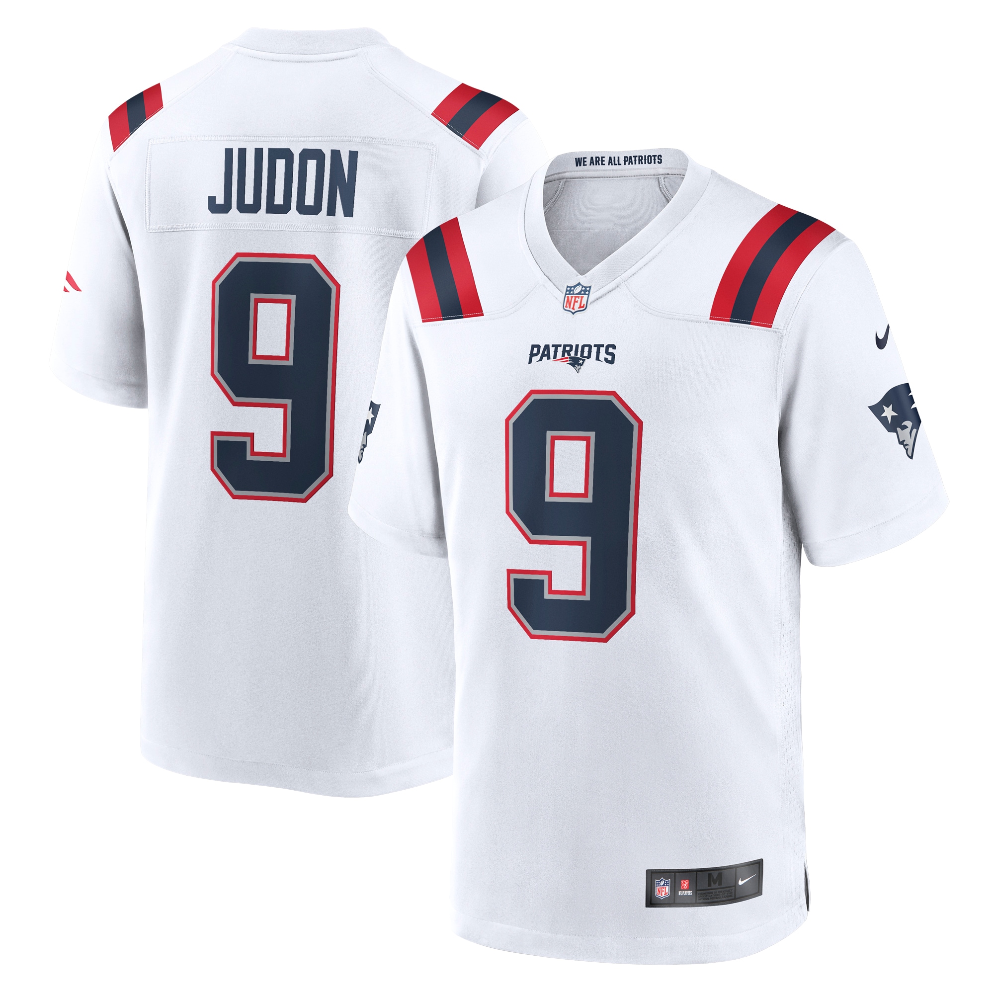 Matthew Judon New England Patriots Nike  Game Jersey - White