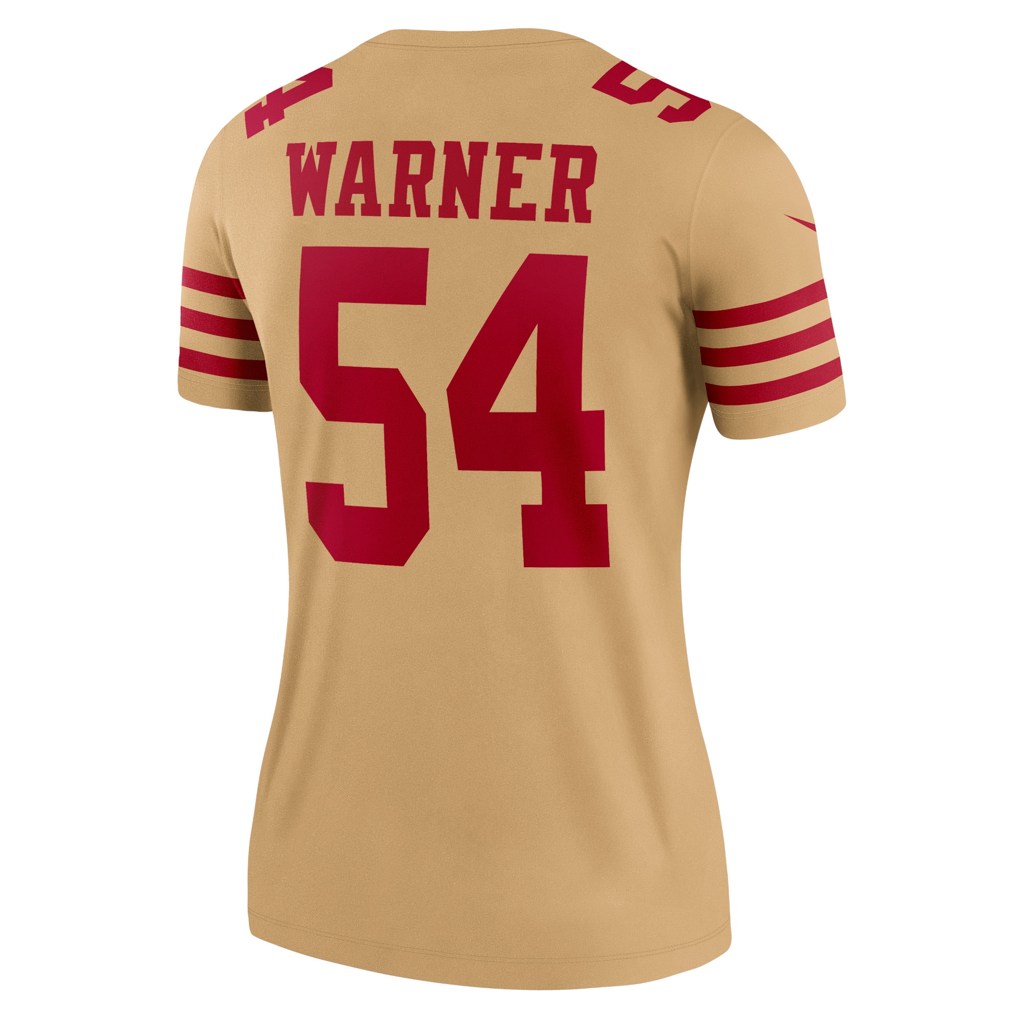 Fred Warner San Francisco 49ers Nike Women's Inverted Legend Jersey - Gold