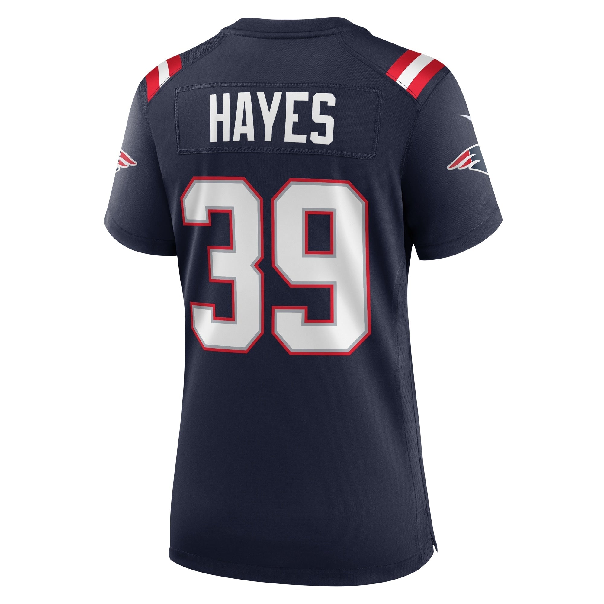 Women's Nike Tae Hayes Navy New England Patriots Home Game Player Jersey