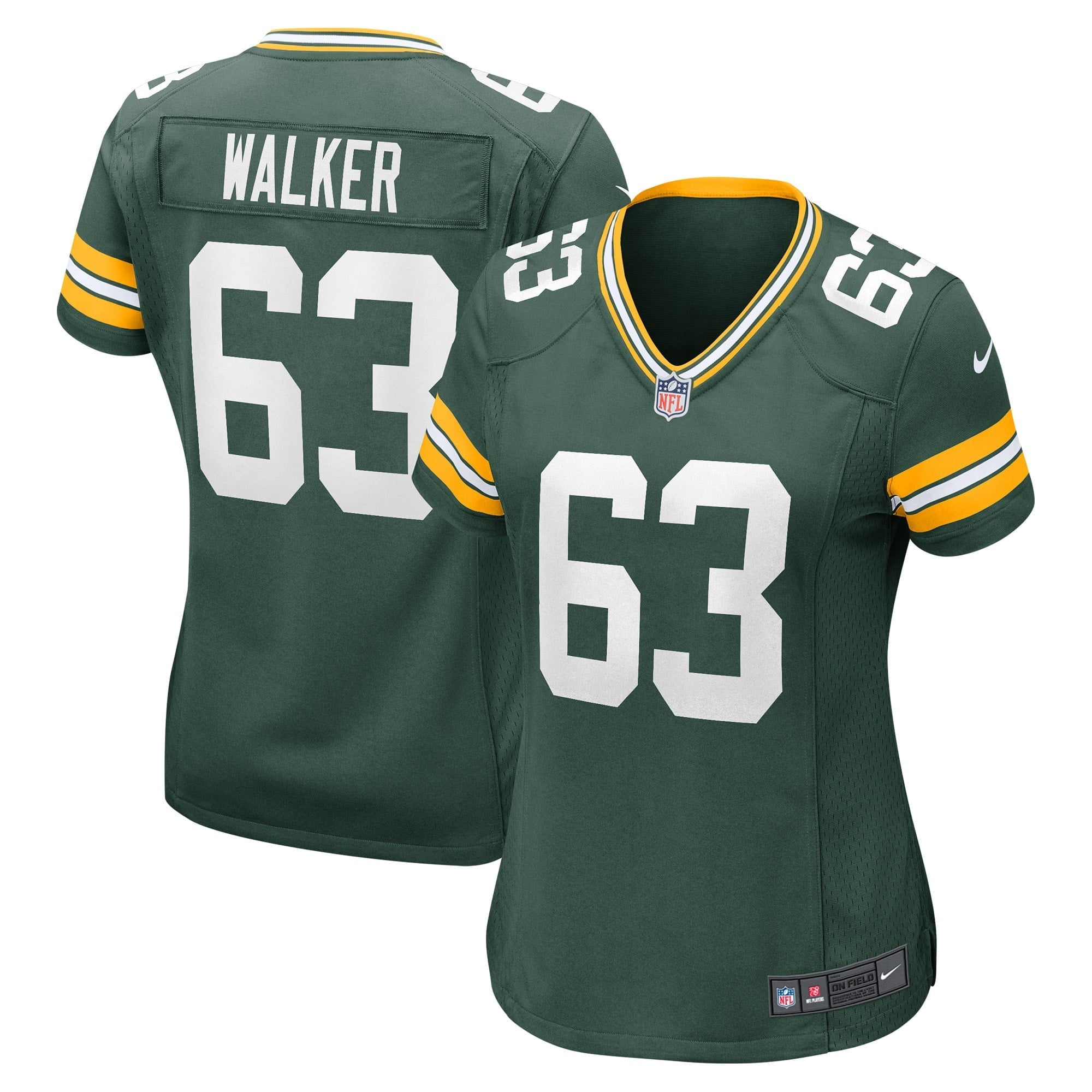 Women's Nike Rasheed Walker Green Green Bay Packers Player Game Jersey