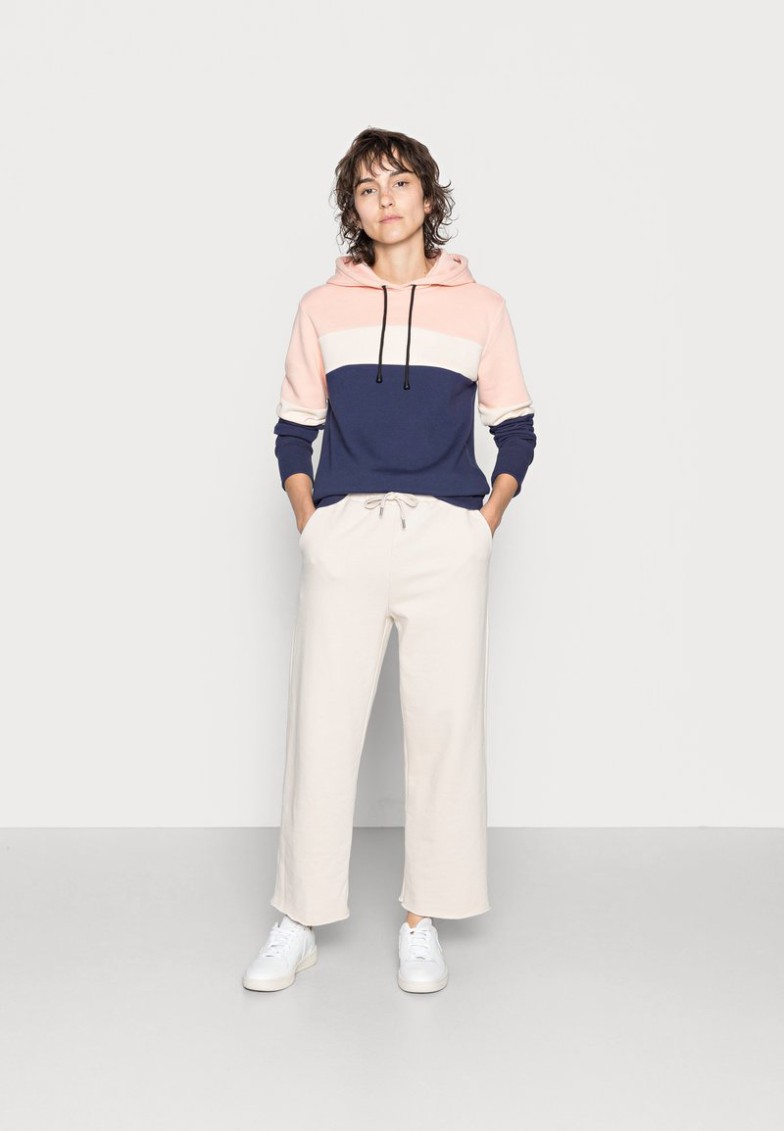 Sale Anna Field HOODED SWEATSHIRT – Jersey Con Capucha – Dark Blue-red-pink, Mujer L