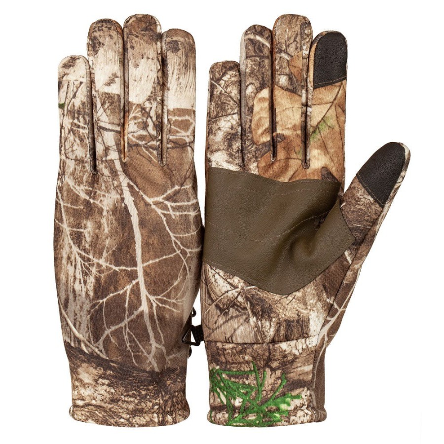 Cheap Lincoln Outfitters Men’s Light Weight Knit Jersey Shooters Glove Real Tree Edge 1412-EDG – Hunting Apparel