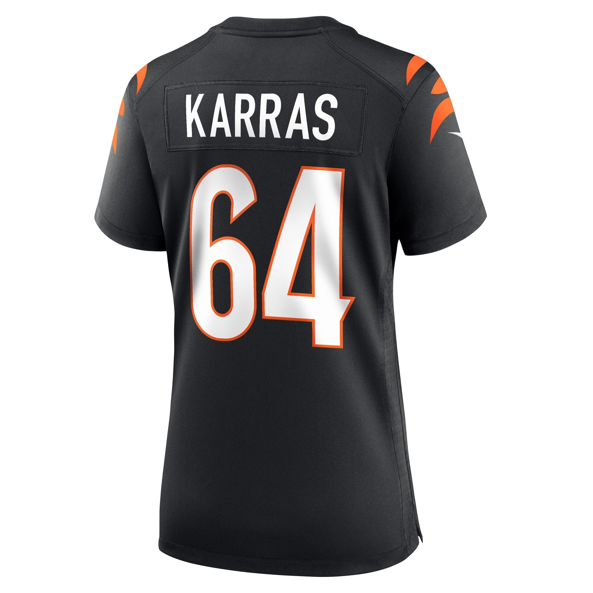 Women's Nike Ted Karras Black Cincinnati Bengals Game Player Jersey