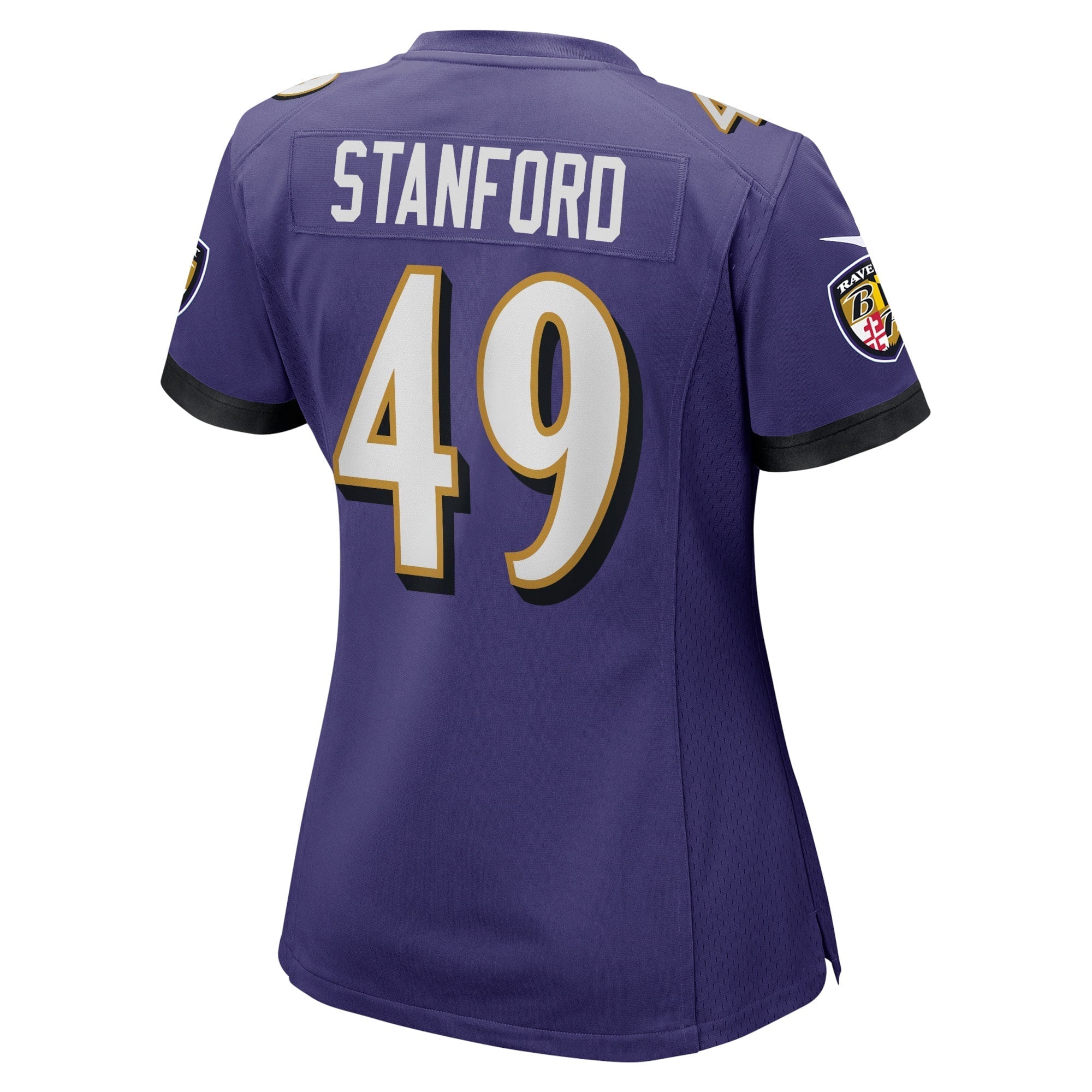 Women's Nike Julian Stanford Purple Baltimore Ravens Home Game Player Jersey