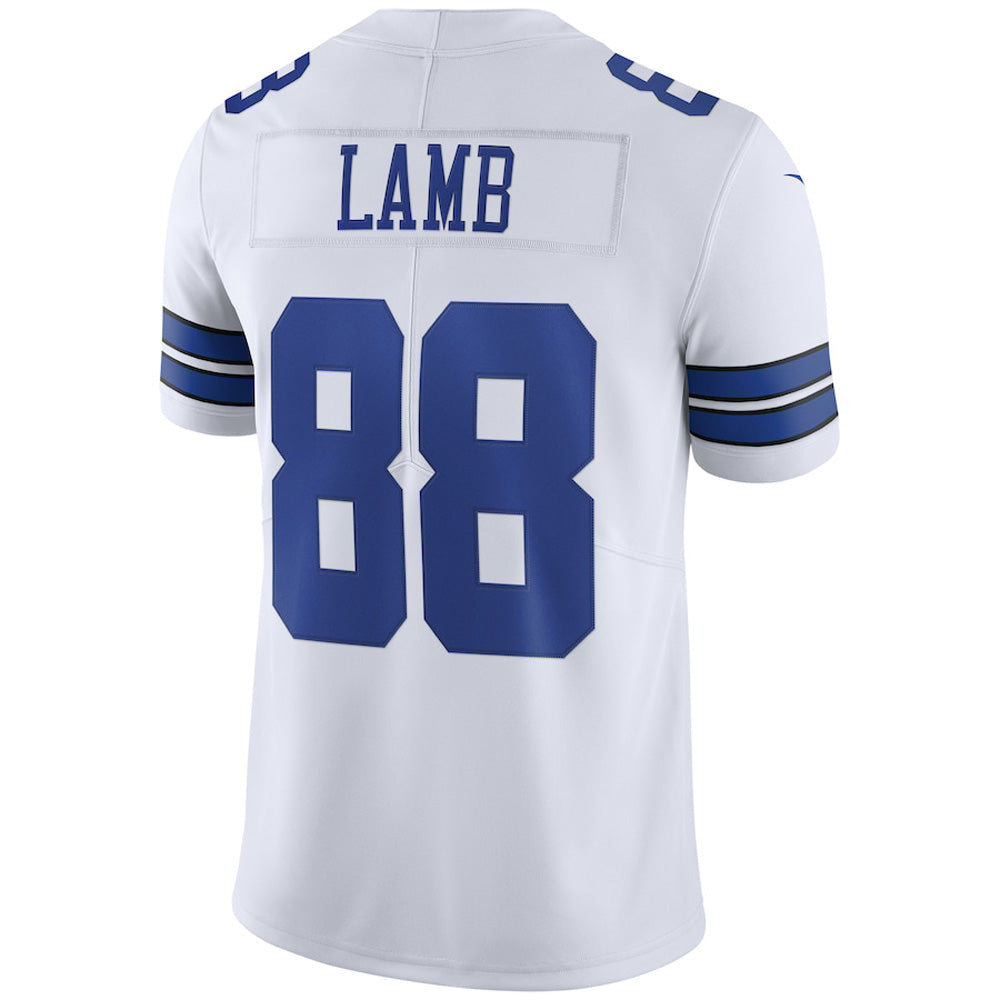 Youth Dallas Cowboys CeeDee Lamb Vapor Jersey - White