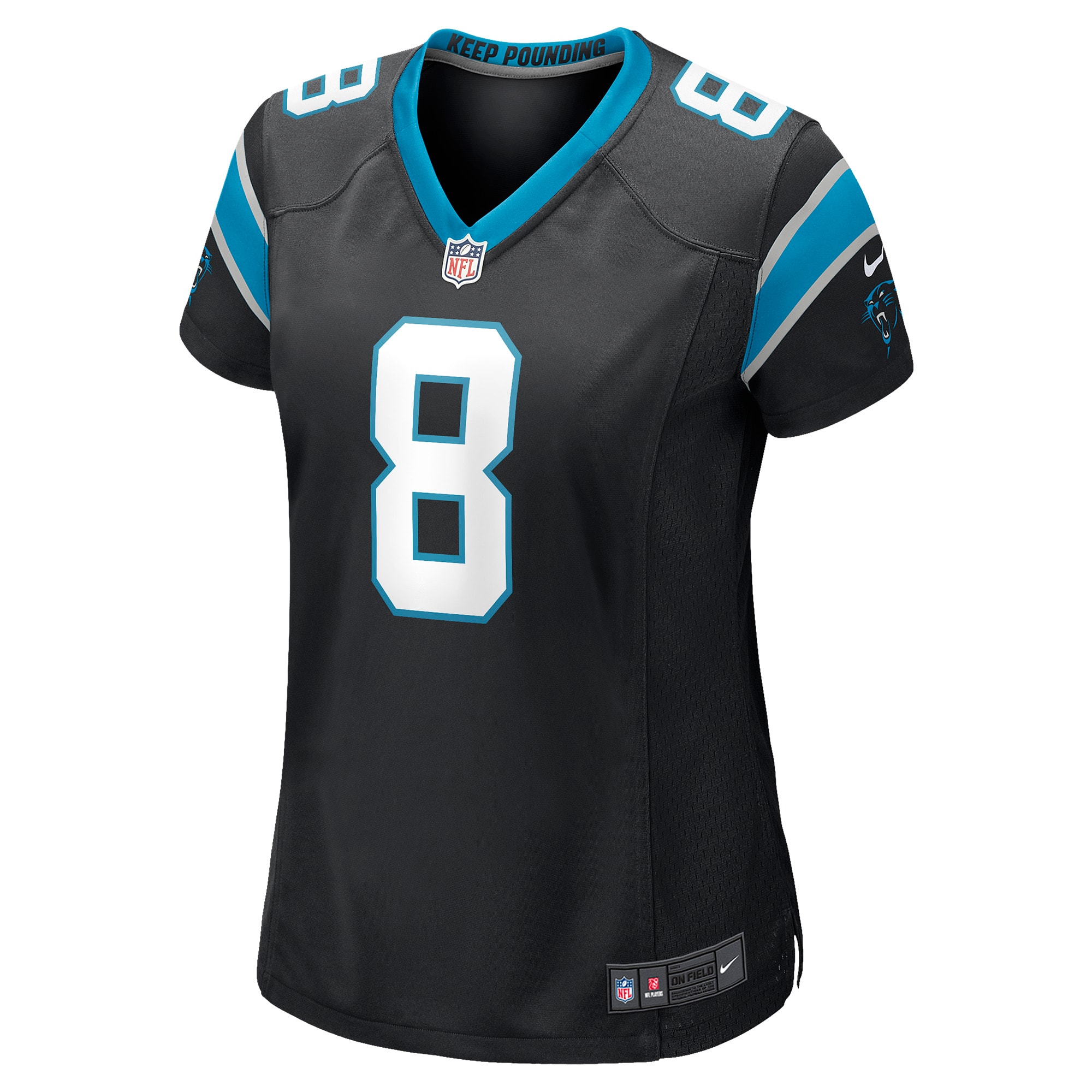 Jaycee Horn Carolina Panthers Nike Women's Game Player Alternate Jersey - Black