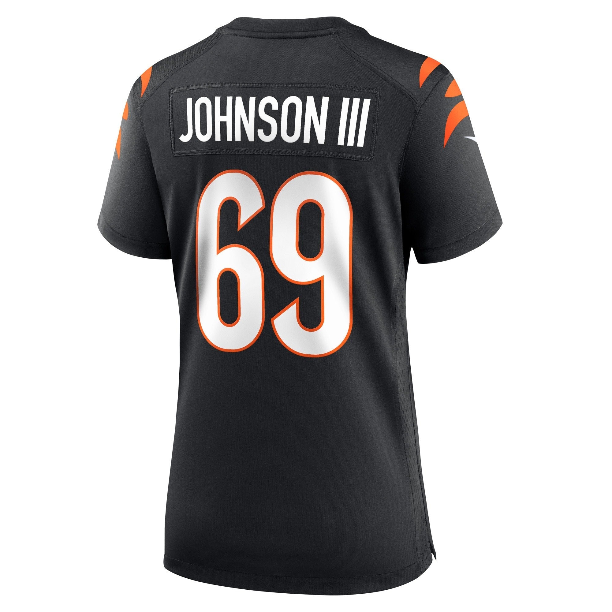 Women's Nike Raymond Johnson III Black Cincinnati Bengals Game Player Jersey