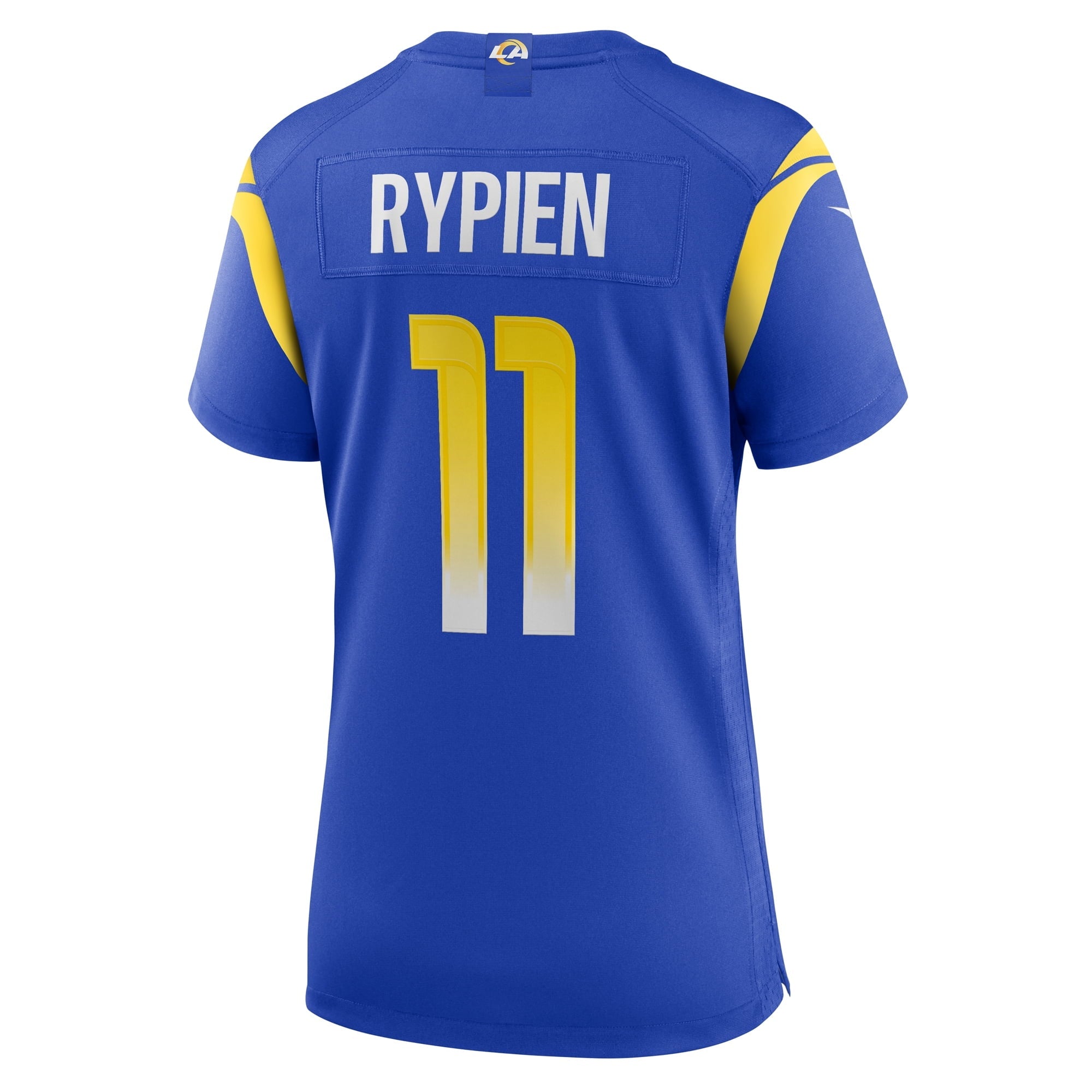 Women's Nike Brett Rypien Royal Los Angeles Rams Home Game Jersey