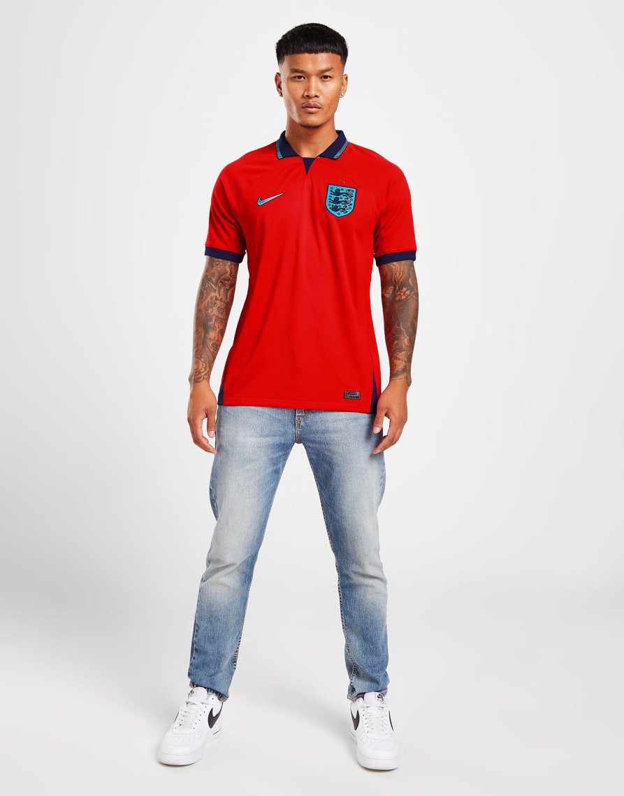 Sale Nike England 2022/23 Stadium Away Jersey Rød S