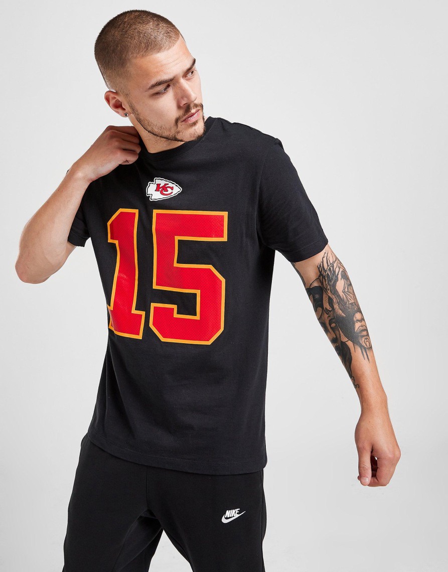 Outlet Nike NFL Kansas City Chiefs Mahomes #15 Jersey Sort S