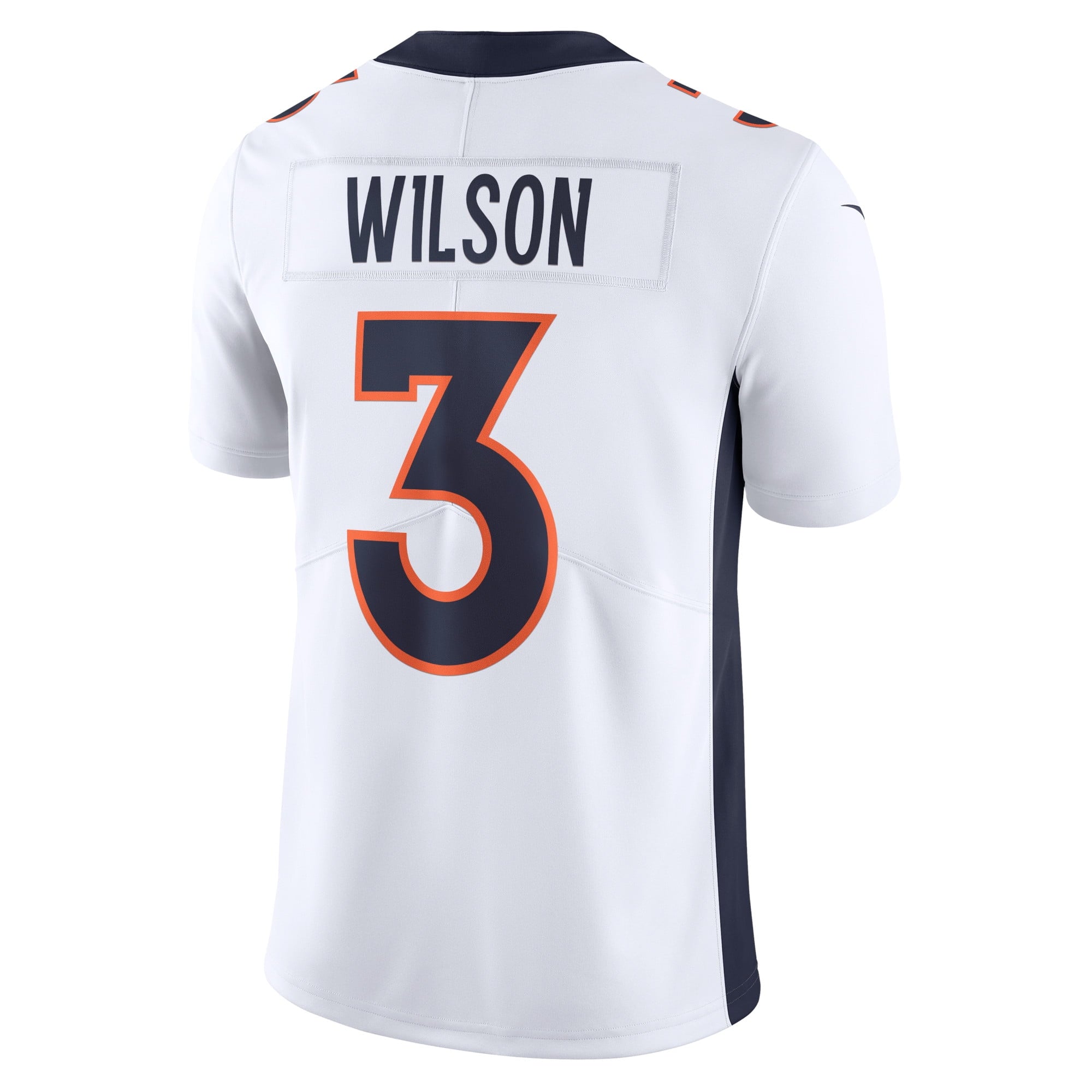 Men's Nike  Russell Wilson  White Denver Broncos  Vapor Untouchable Limited Jersey