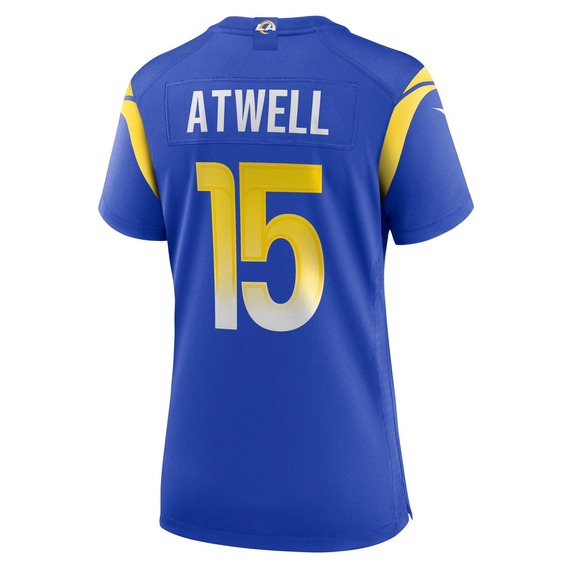 Women's Nike Tutu Atwell Royal Los Angeles Rams Game Player Jersey