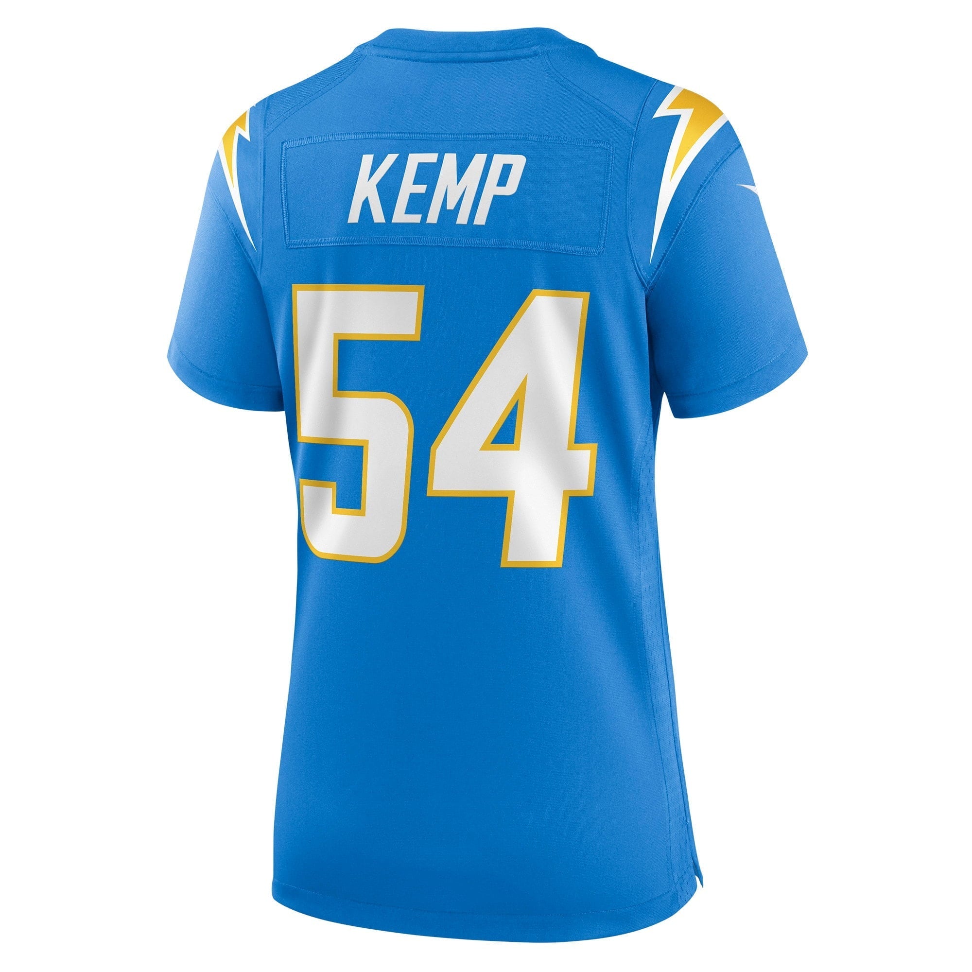 Women's Nike Carlo Kemp Powder Blue Los Angeles Chargers Game Player Jersey