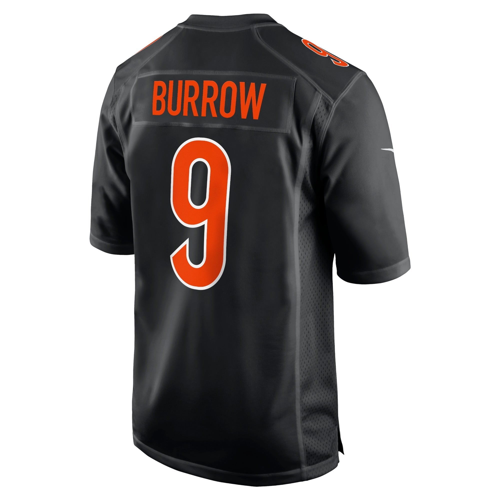 Men's Nike Joe Burrow Black Cincinnati Bengals Super Bowl LVI Bound Game Fashion Jersey