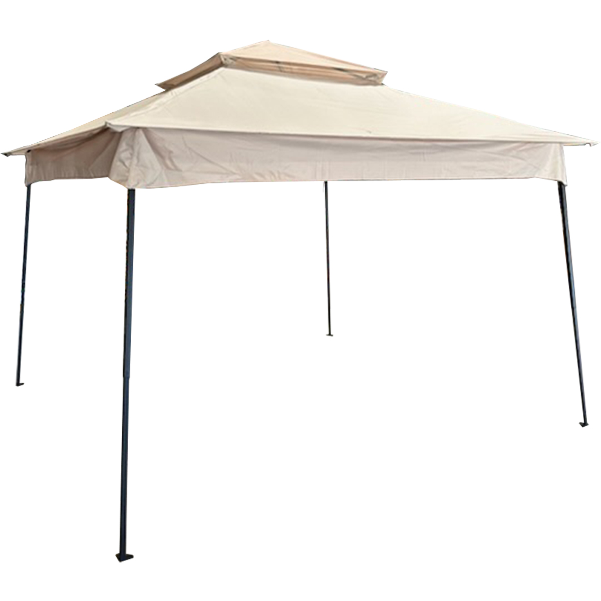 Gazebo 10x10 Garden Winds Replacement Canopy For Turnberry Gazebo - RipLock  350 Fabric, Beige Whisper Color (Model L-GZ933PCO-L) Replacement Gazebo  Canopy