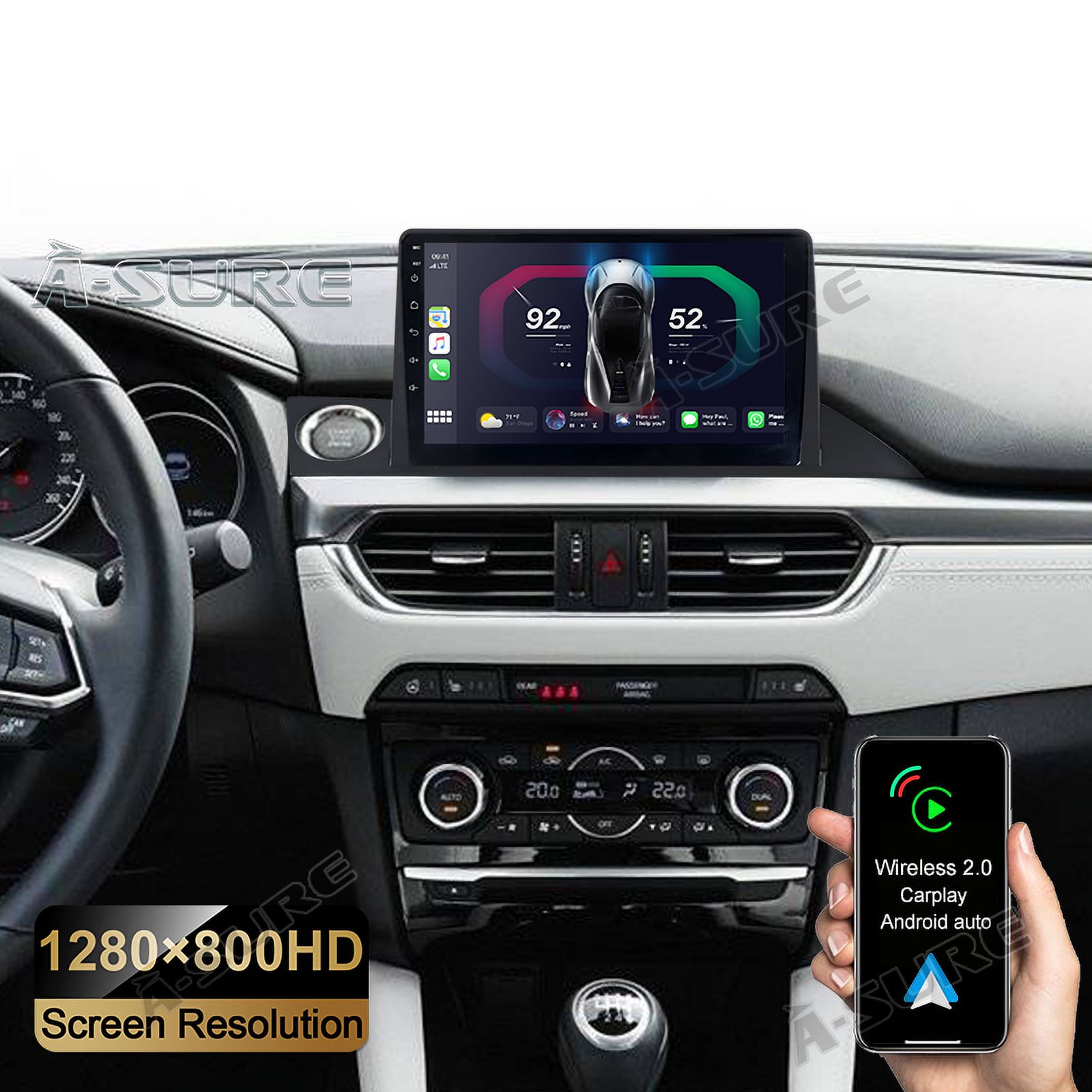 mazda 6 2016 android auto
