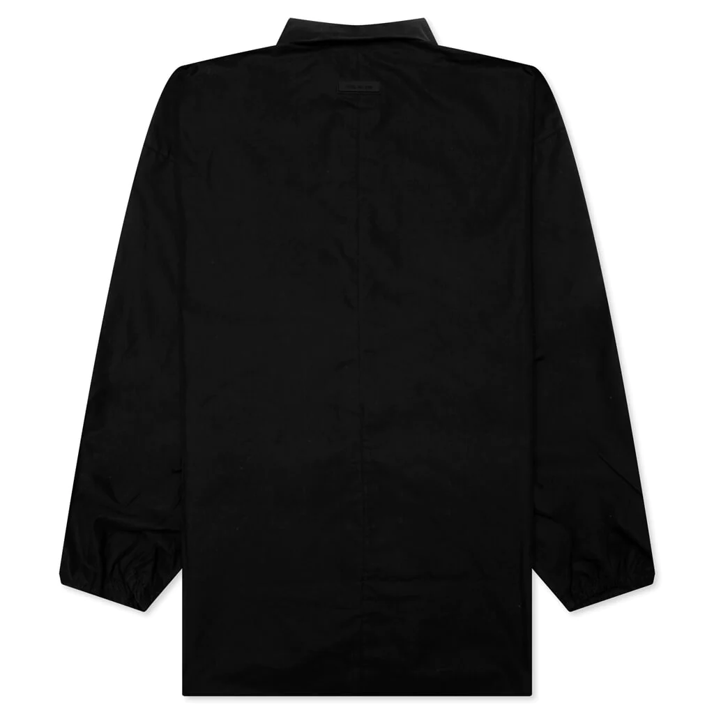 Button Down Shirt - Jet Black