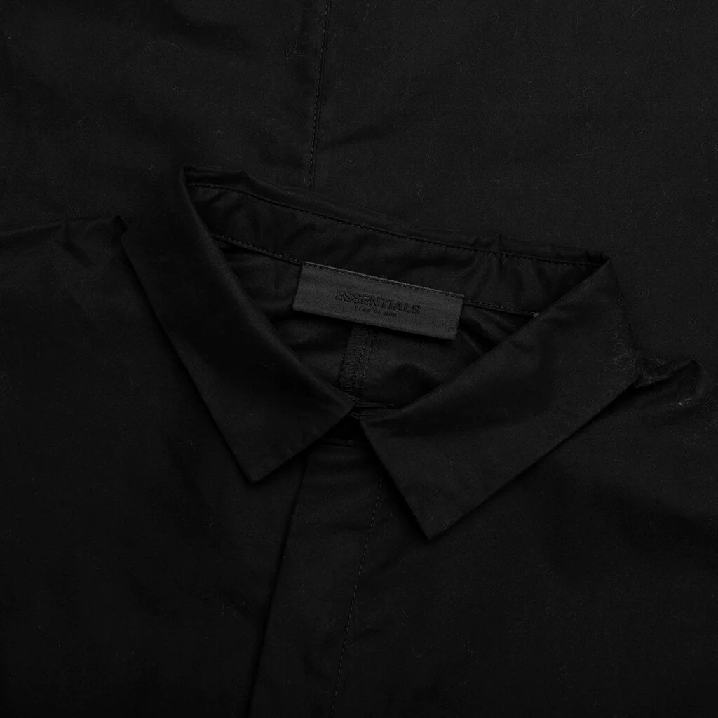 Button Down Shirt - Jet Black