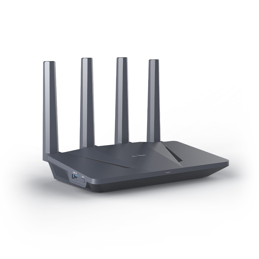 GL.iNet GL-AX1800(Flint) WiFi 6 Router - Dual Band Gigabit Wireless ...