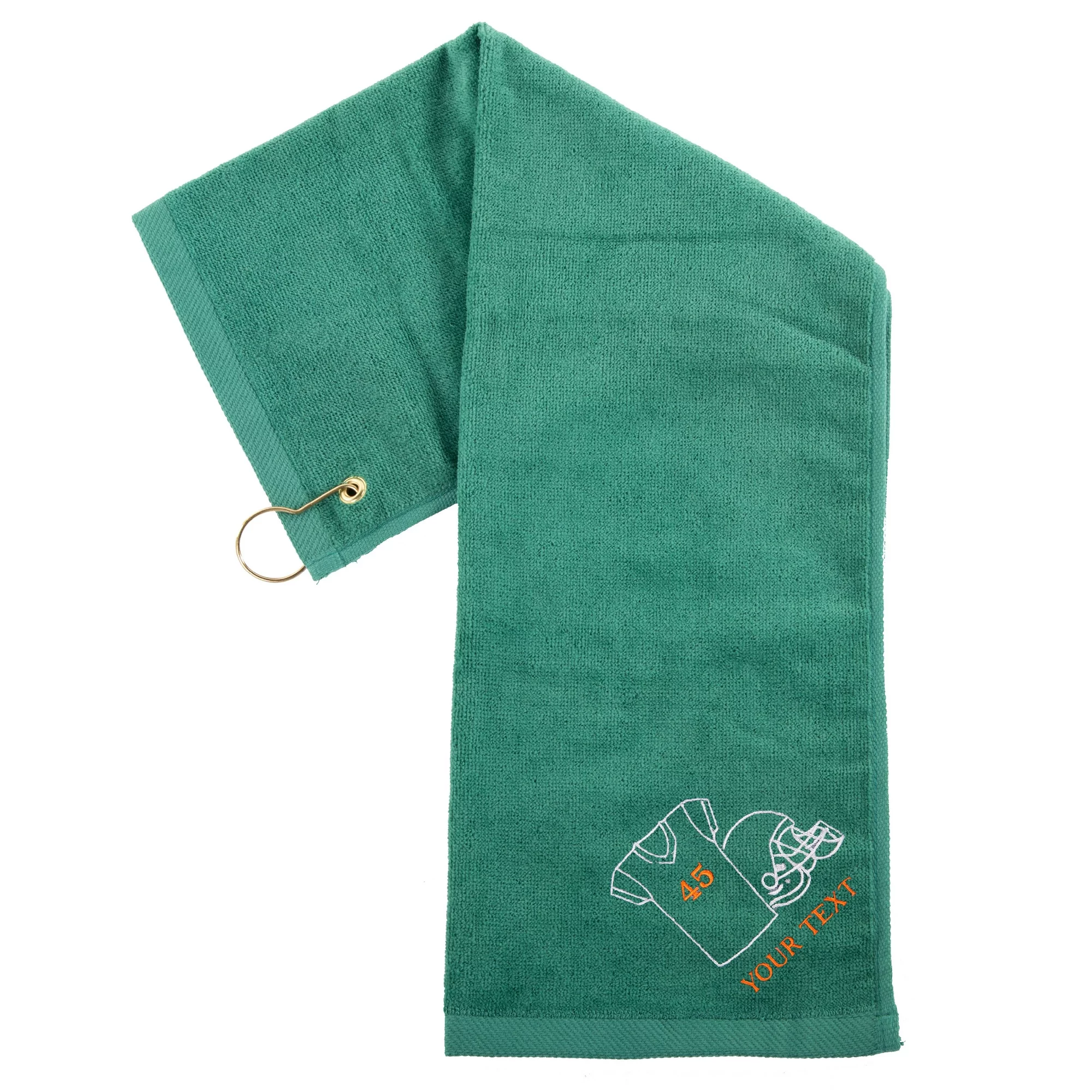 Custom Embroidered Football Towels, Wholesale Football Cooling Towels - Jersey & Helmet