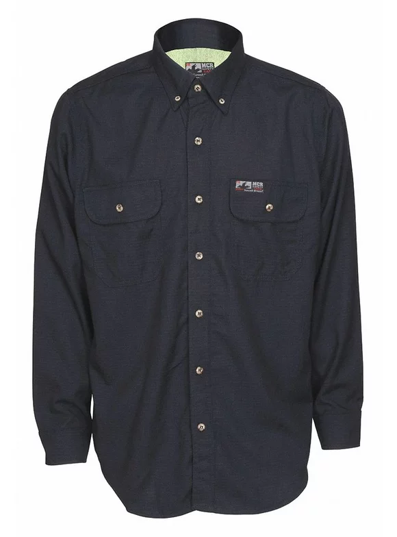 MCR Safety Summit Breeze Flame Resistant Shirt, 5.5oz Inherent Blend