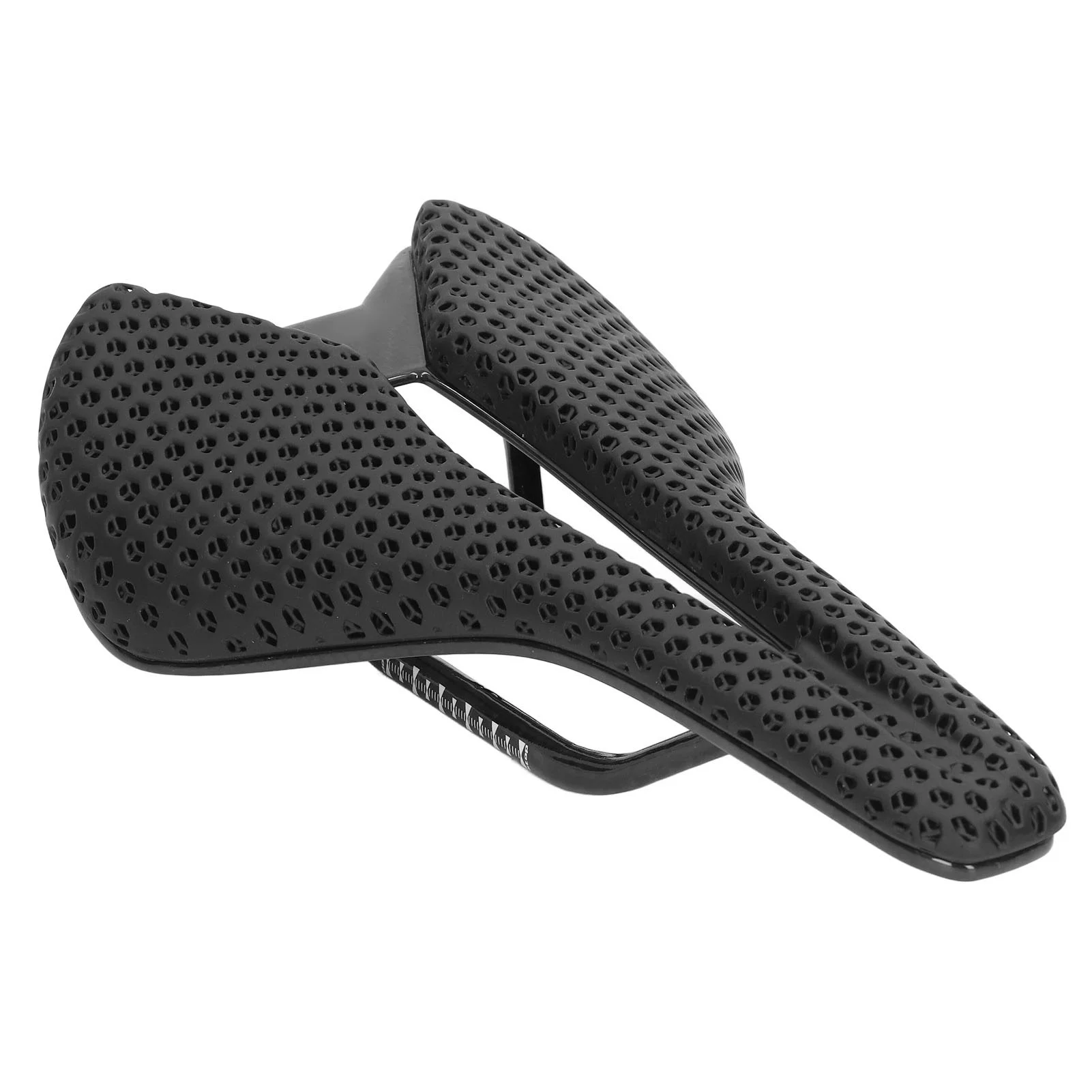 Bike Seat for Men and Women 3D Printed Carbon Fiber Hollow Comfortable Springback Saddle Cushion for Mountain Road Bike