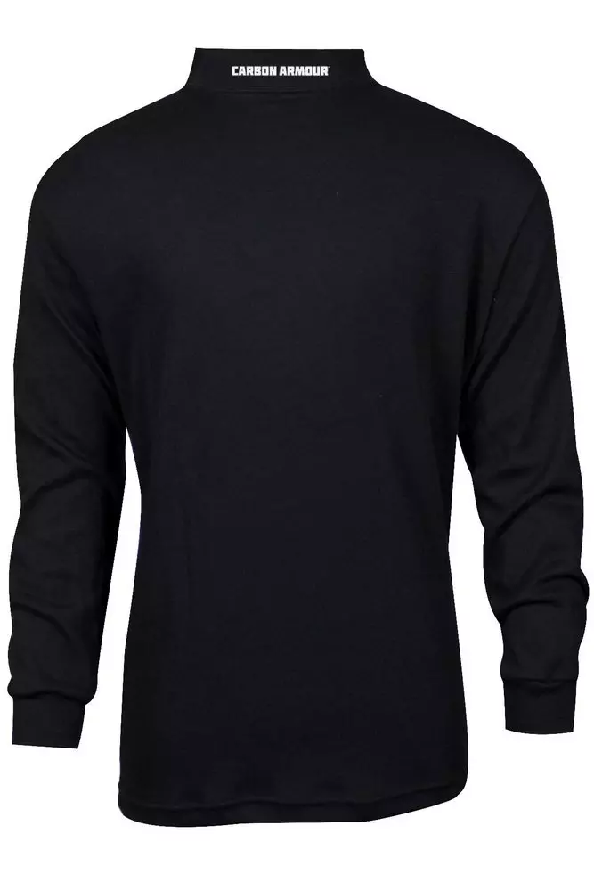 National Safety Apparel® Black FR LONG SLV TSHIRT BLK HRC2 3X
