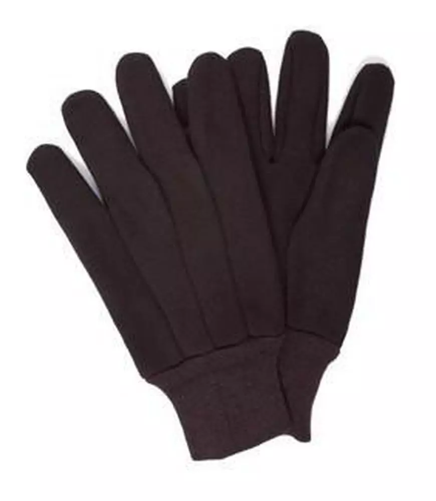 Ebinger Brown Cotton Jersey Glove