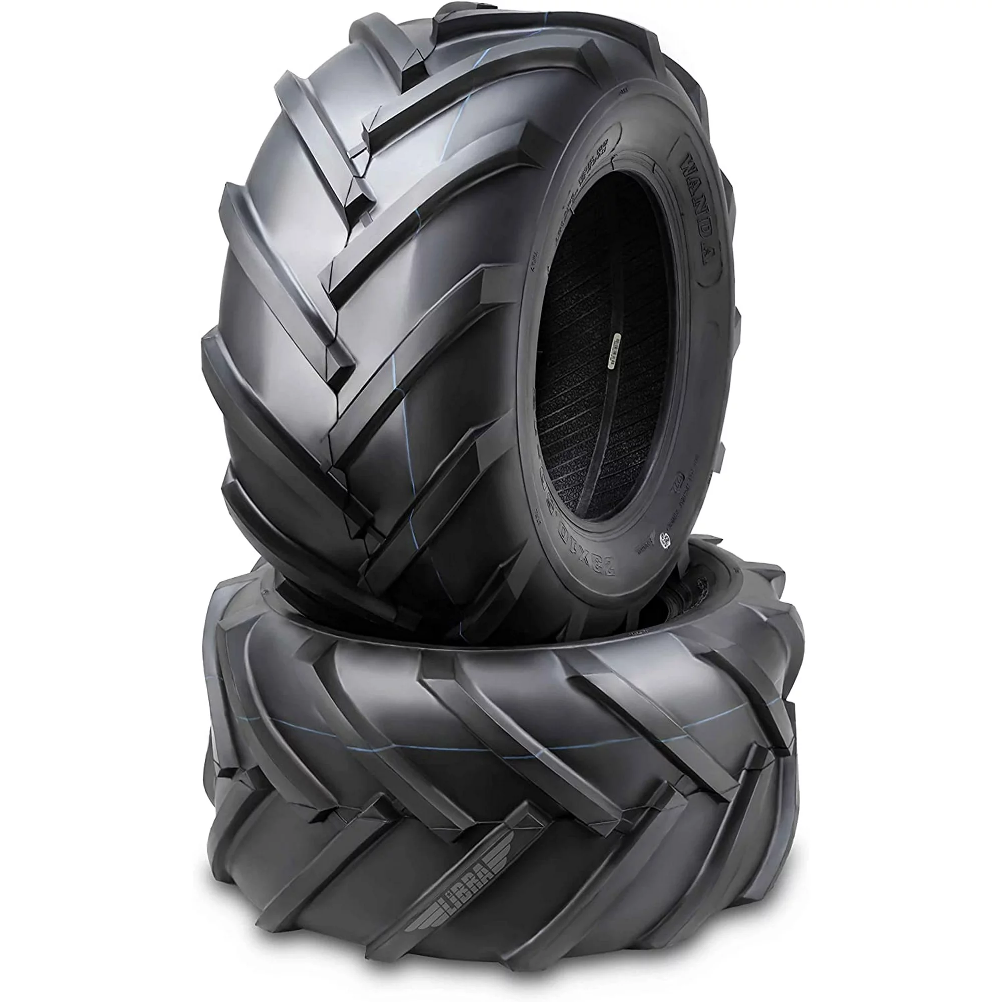 WANDA 23x8.5-12 23x8.5x12 Lawn Mower Agriculture Tractor AG Turf Tires 6 ply-Set 2