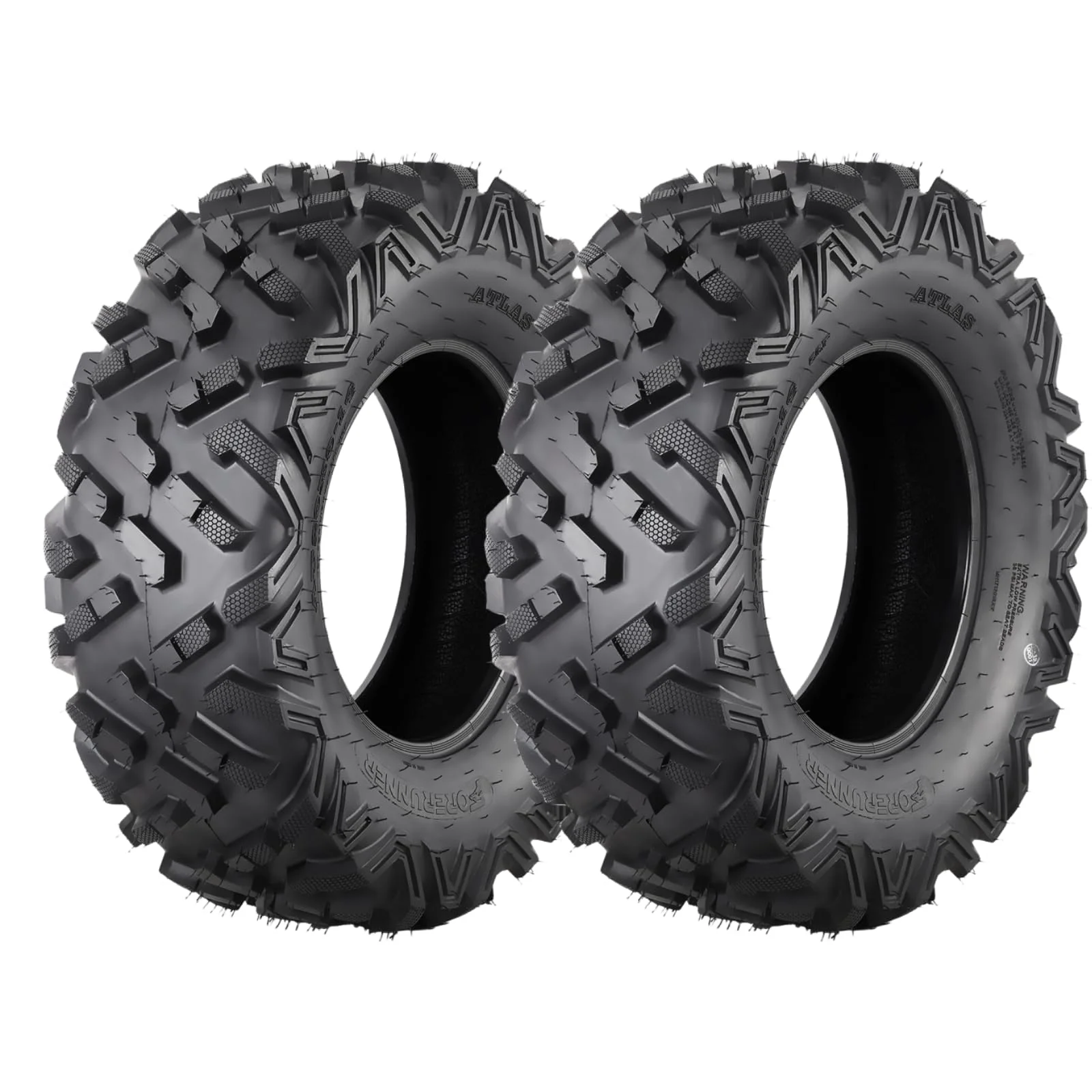 Tropow AT26x10-14-6PR TL ATLAS ATV Tires, 26x10-14 All Terrain ATV UTV Off-Road Tires(Set of 2, Tubeless)