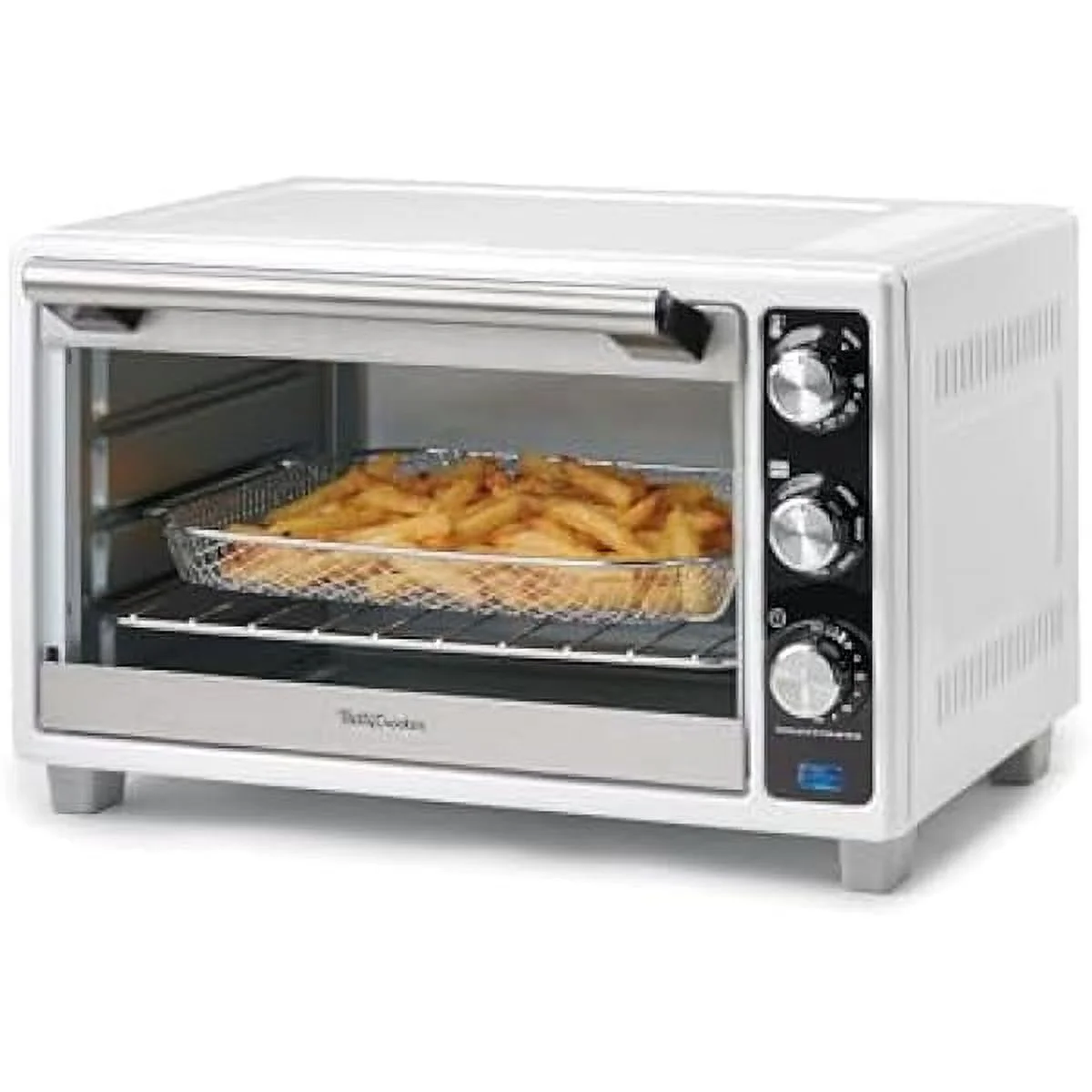 ZHANGHU Air Fryer Convection Toaster Oven, Multifunction 6-Slice Toaster and Air Fryer Oven, 0.8 Cu. Ft. 6 Slice Capacity AirFryer Toaster Oven Combo, 7 Function Convection Oven, White
