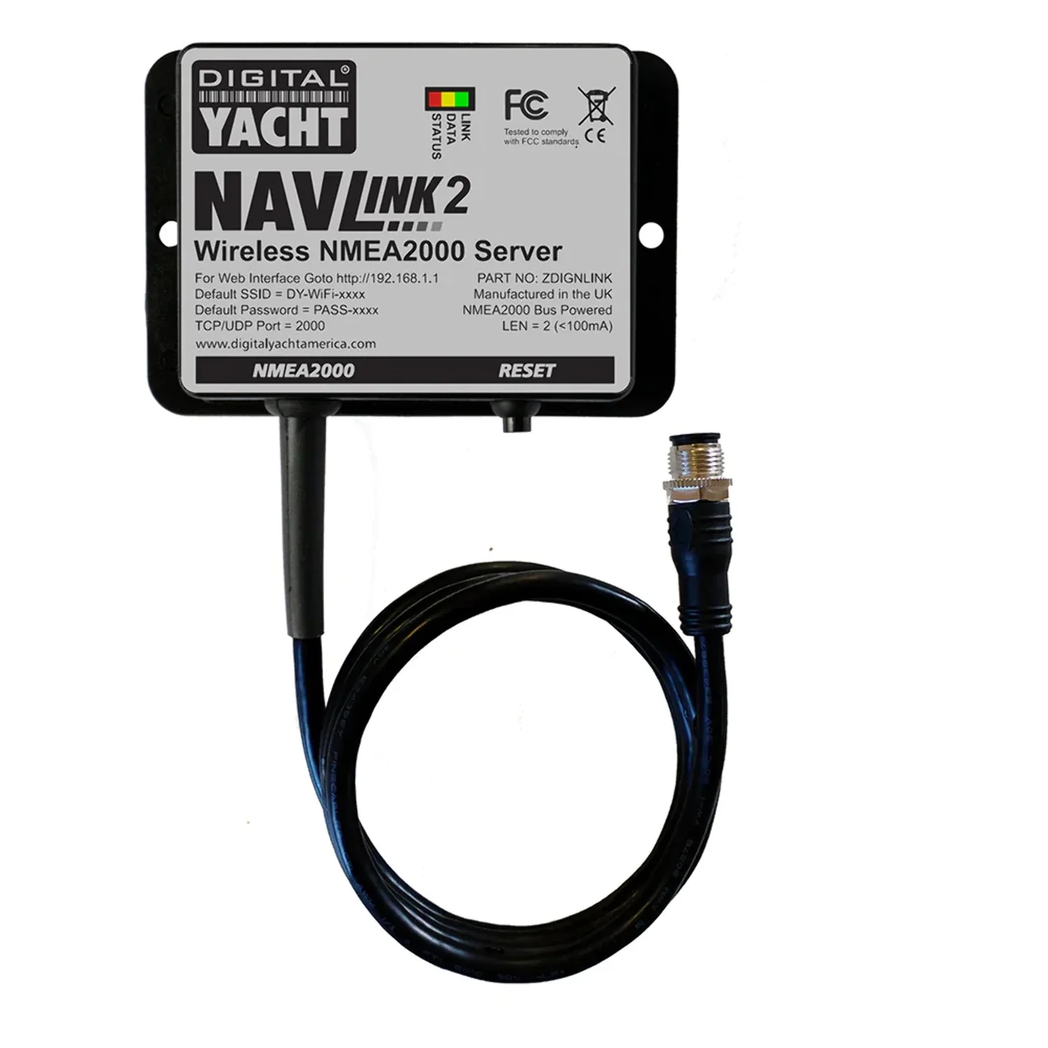 Digital Yacht Navlink 2 NMEA 2000 - WIFI Gateway - Texas Outlet