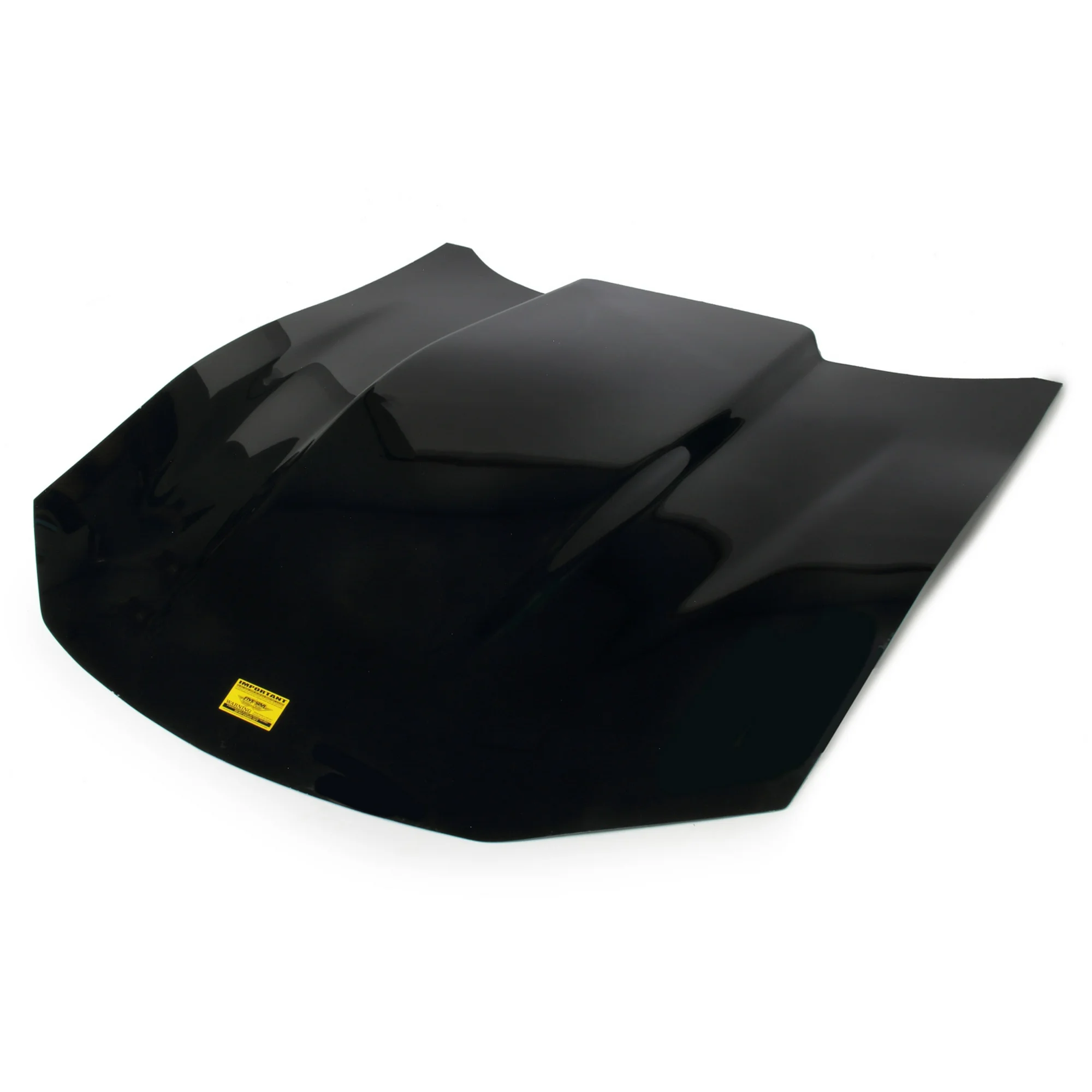 Composite Hood Black 2.5in Scoop