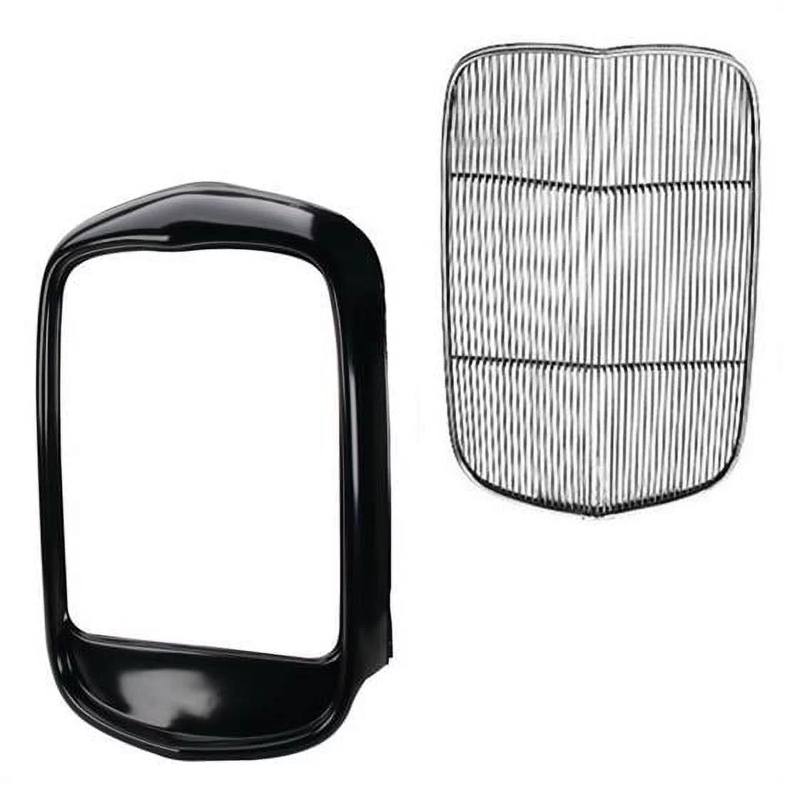 Speedway Radiator Grille Shell and Insert, Rodder-Style Compatible with 1932 Ford