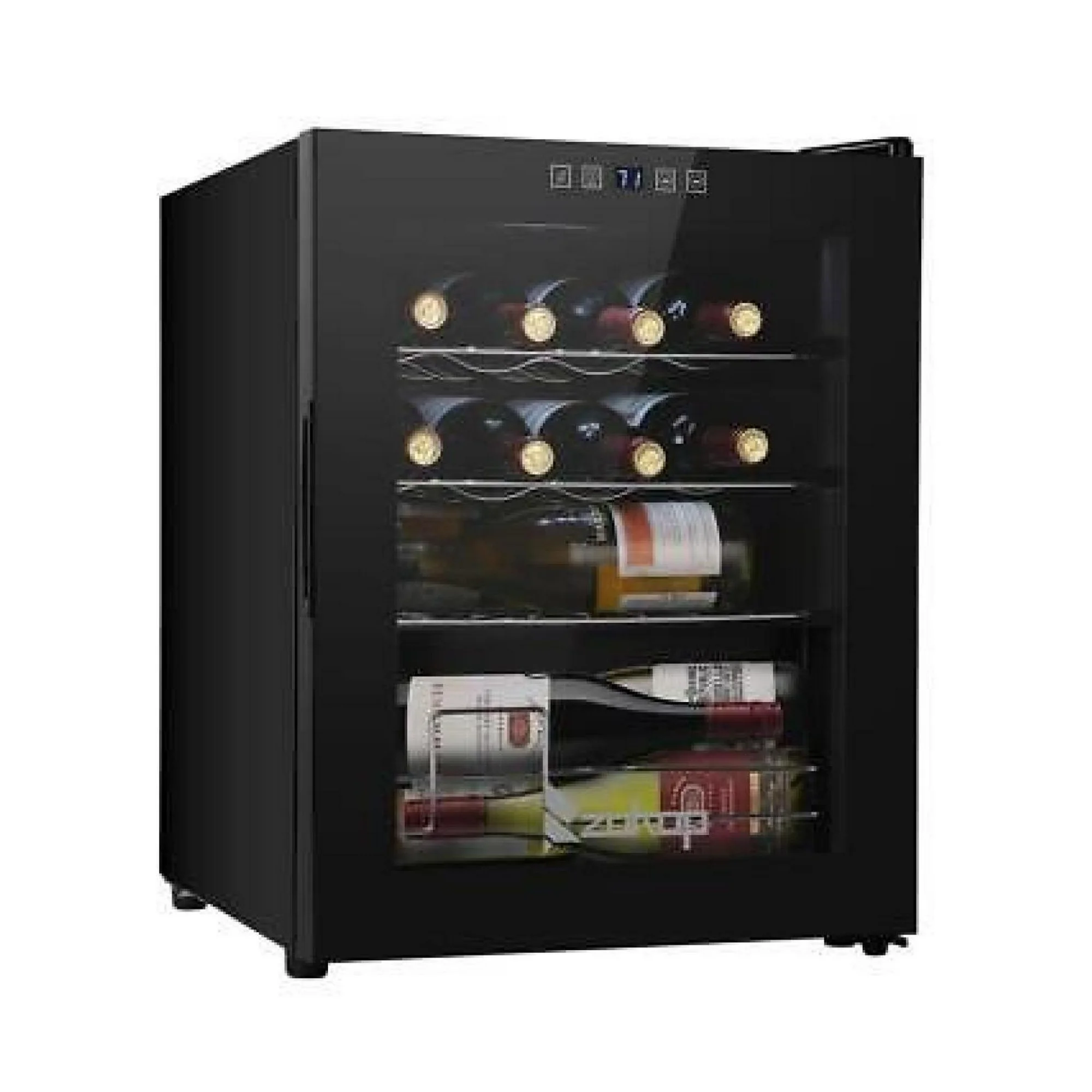 ZHANGHU Compressor 16 Bottles LED Digital Temperature Control Keep Wine Cooler New