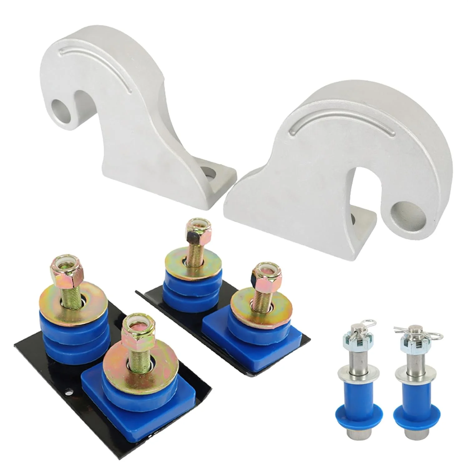 waltyotur For Peterbilt 377/378/379 Lower Hood Pivot Kit &Engine Hood Hinge Pivot Bolt Kit