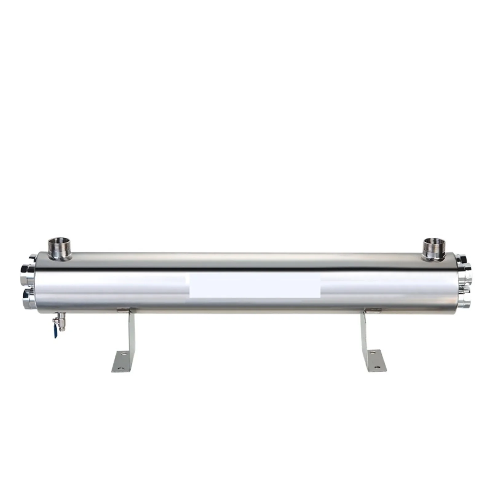 SS304 48 GPM 220W UV Water Sterilizer SSV-5925-4P UV Dis Infection SystemWater Treatment Over-flow Sterilizer