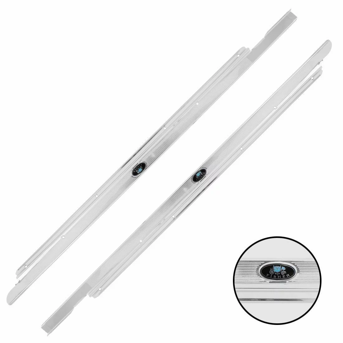 Trim Parts 3001 Door Sill Plate Set 1962-1967 Chevy II Nova Convertible USA Made