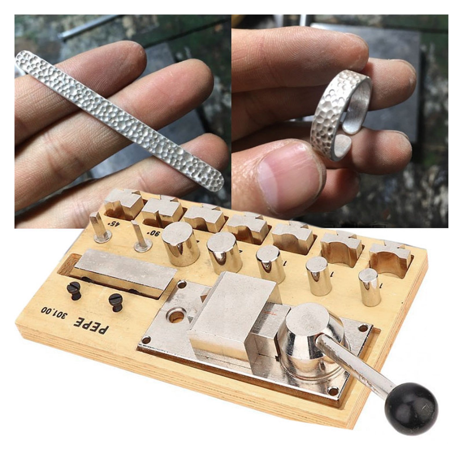 Copper Silver Ring Forming Machine Ring Making Tool Jewelry Tools Manual Ring Bender